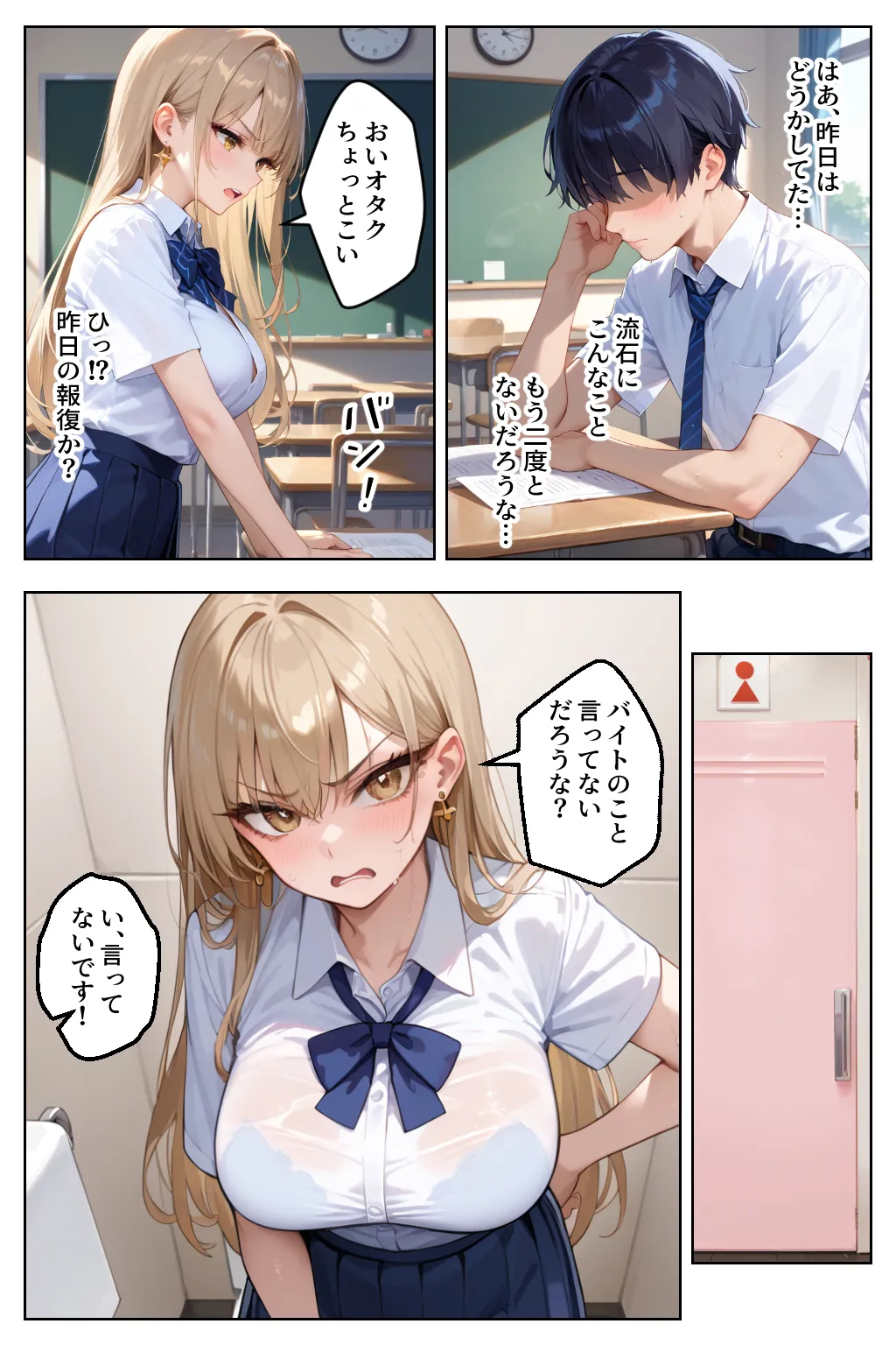 見下していた陰キャち●ぽにドハマリするJKキャバ嬢 - 19ページ