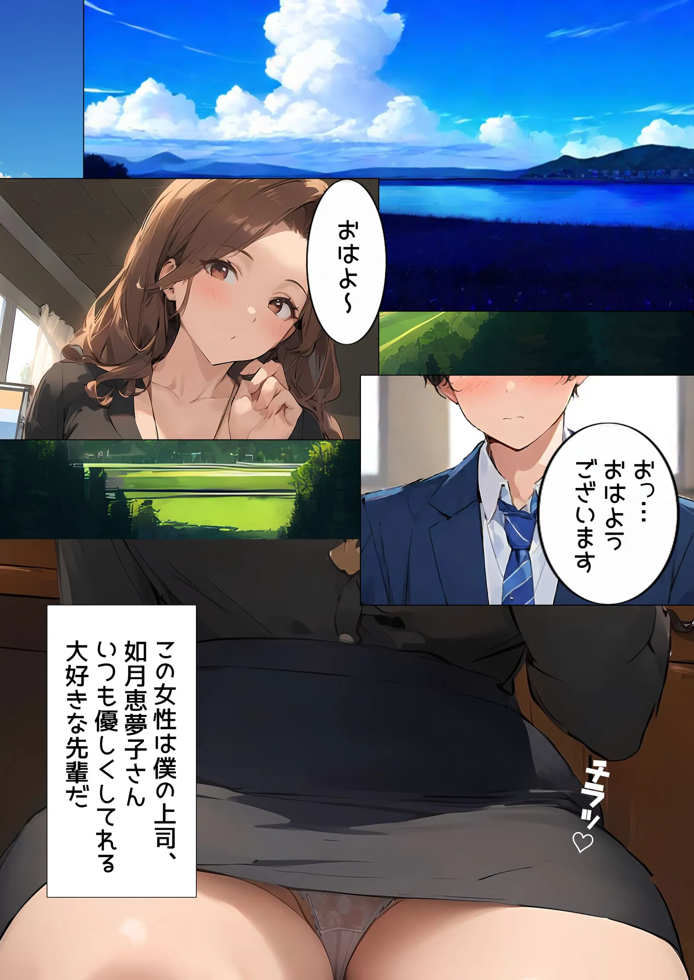 【漫画】僕と上司の一か月間 如月恵夢子 - 1ページ