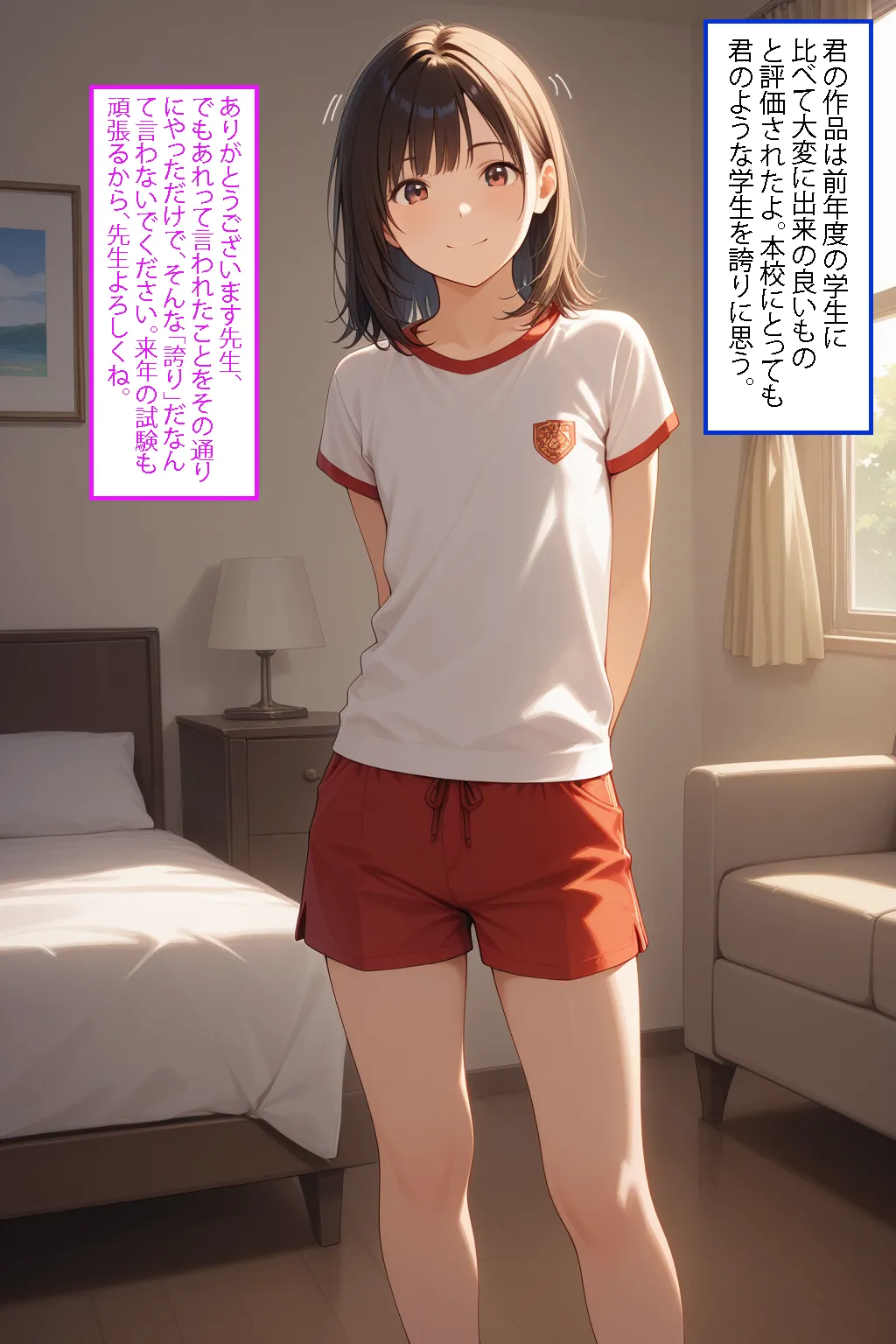 優等生は隠れビッチ - 1ページ