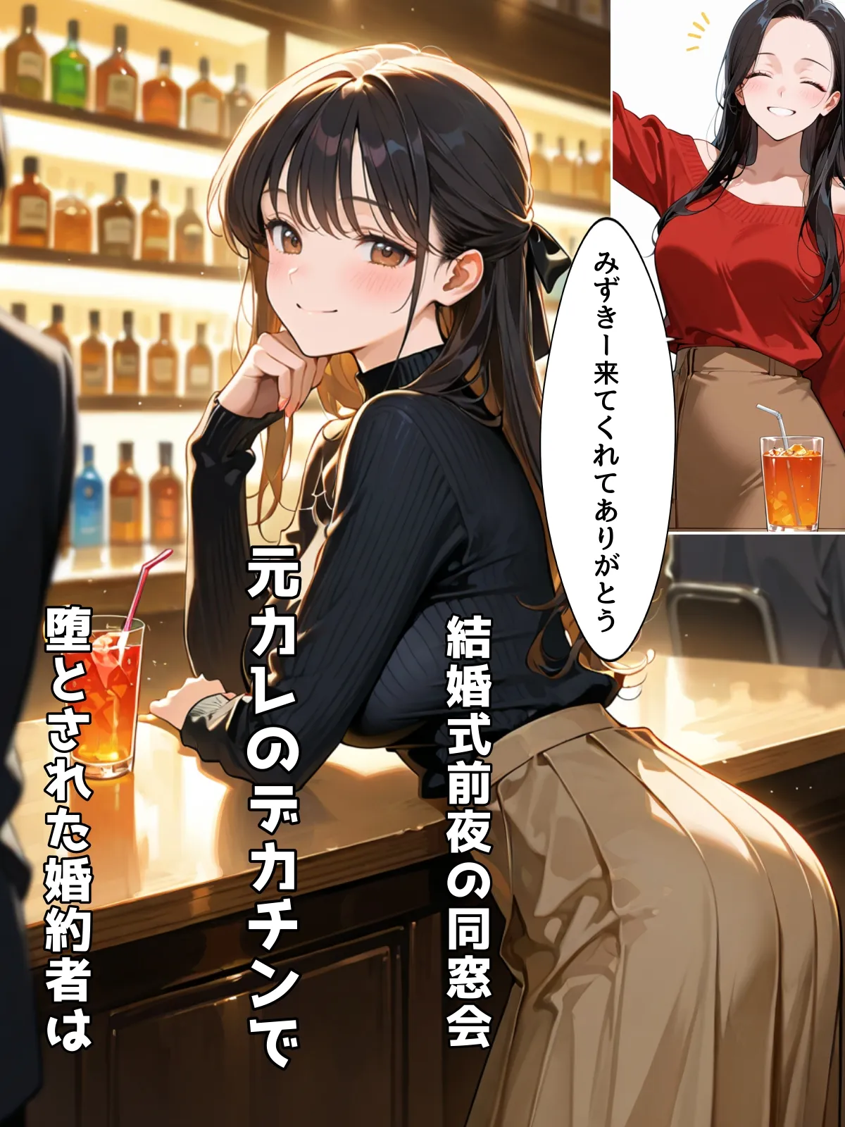 結婚式前夜の同窓会  元カレのデカチンで堕とされた婚約者は - 1ページ