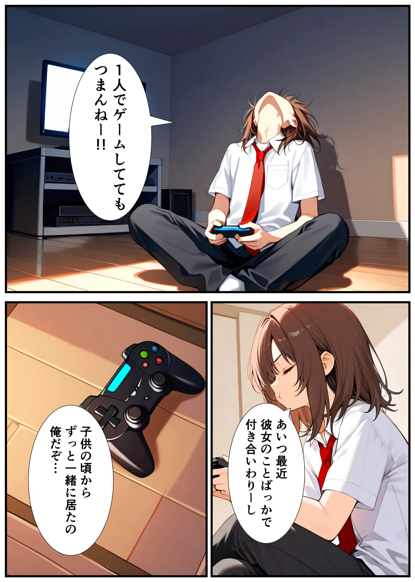 女体化したので大好きだった親友を寝取った話 - 4ページ