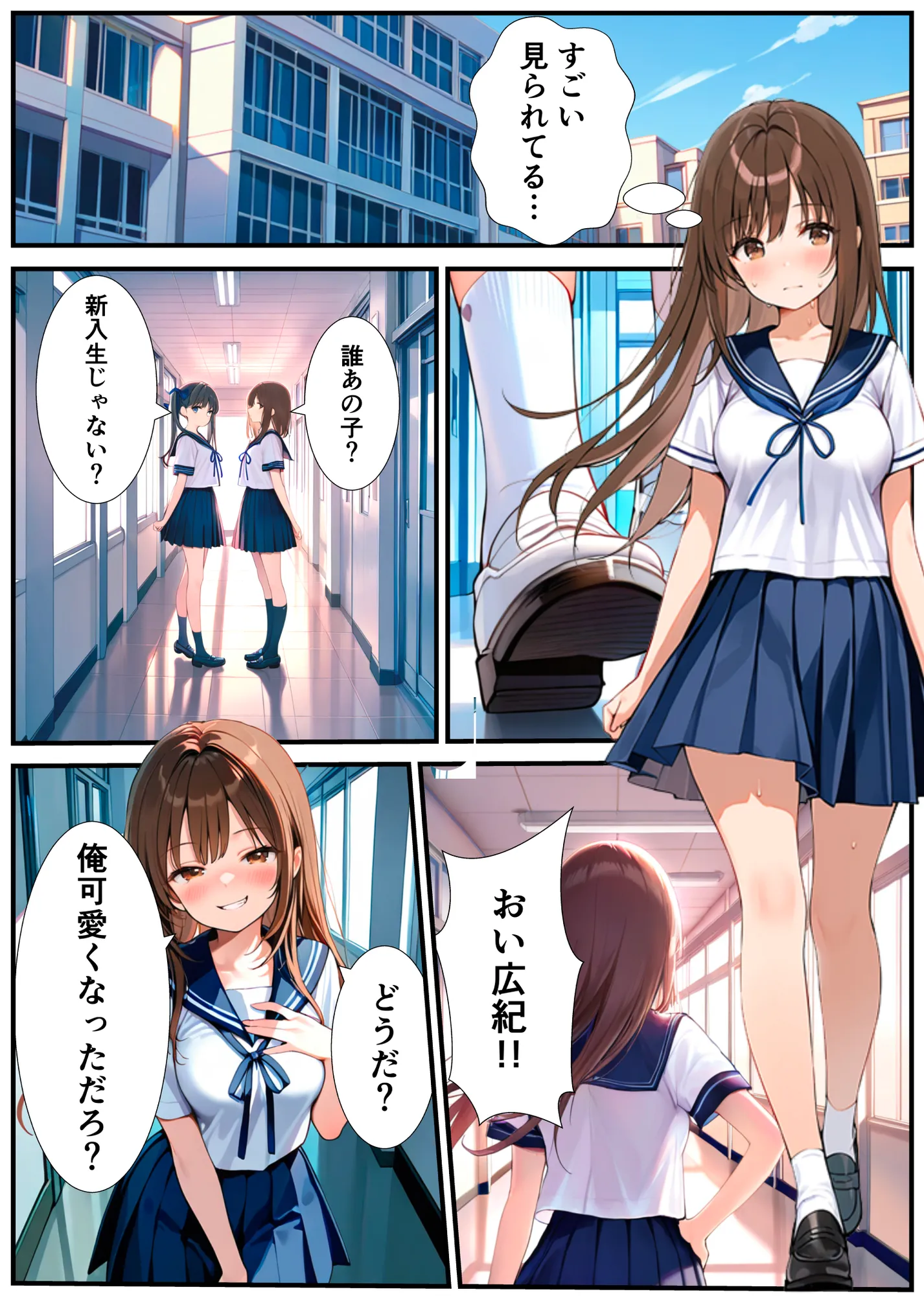 女体化したので大好きだった親友を寝取った話 - 18ページ