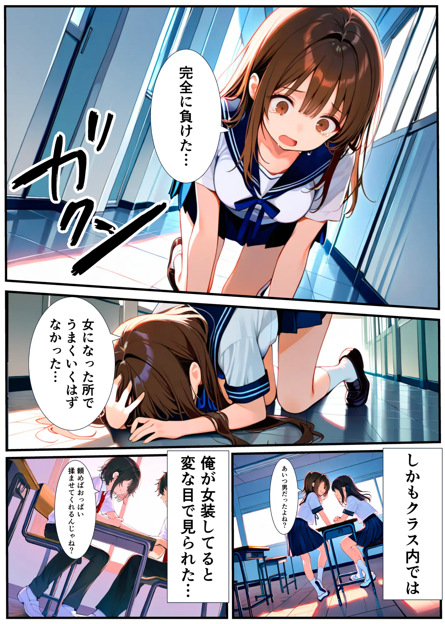 女体化したので大好きだった親友を寝取った話 - 24ページ