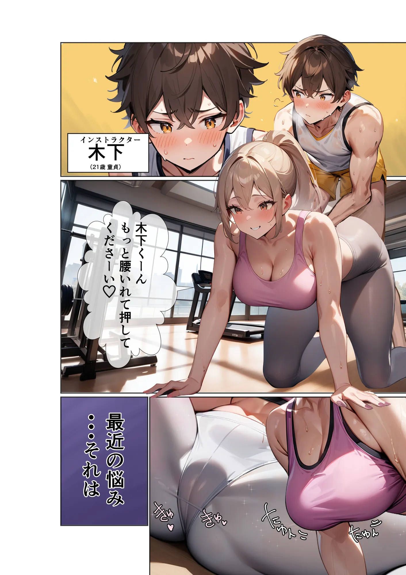 とにかく「長い」のが好きーフィットネスジム編ー - 2ページ