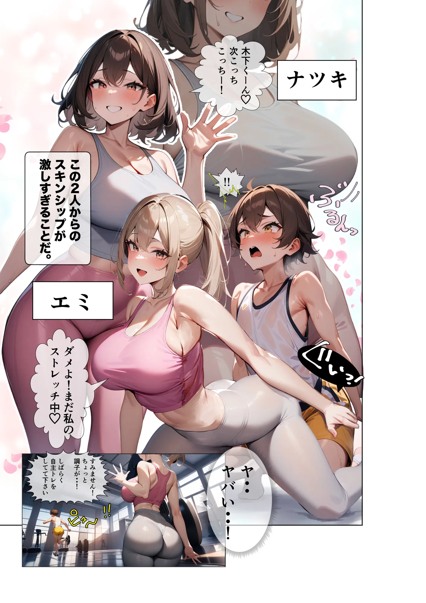 とにかく「長い」のが好きーフィットネスジム編ー - 3ページ