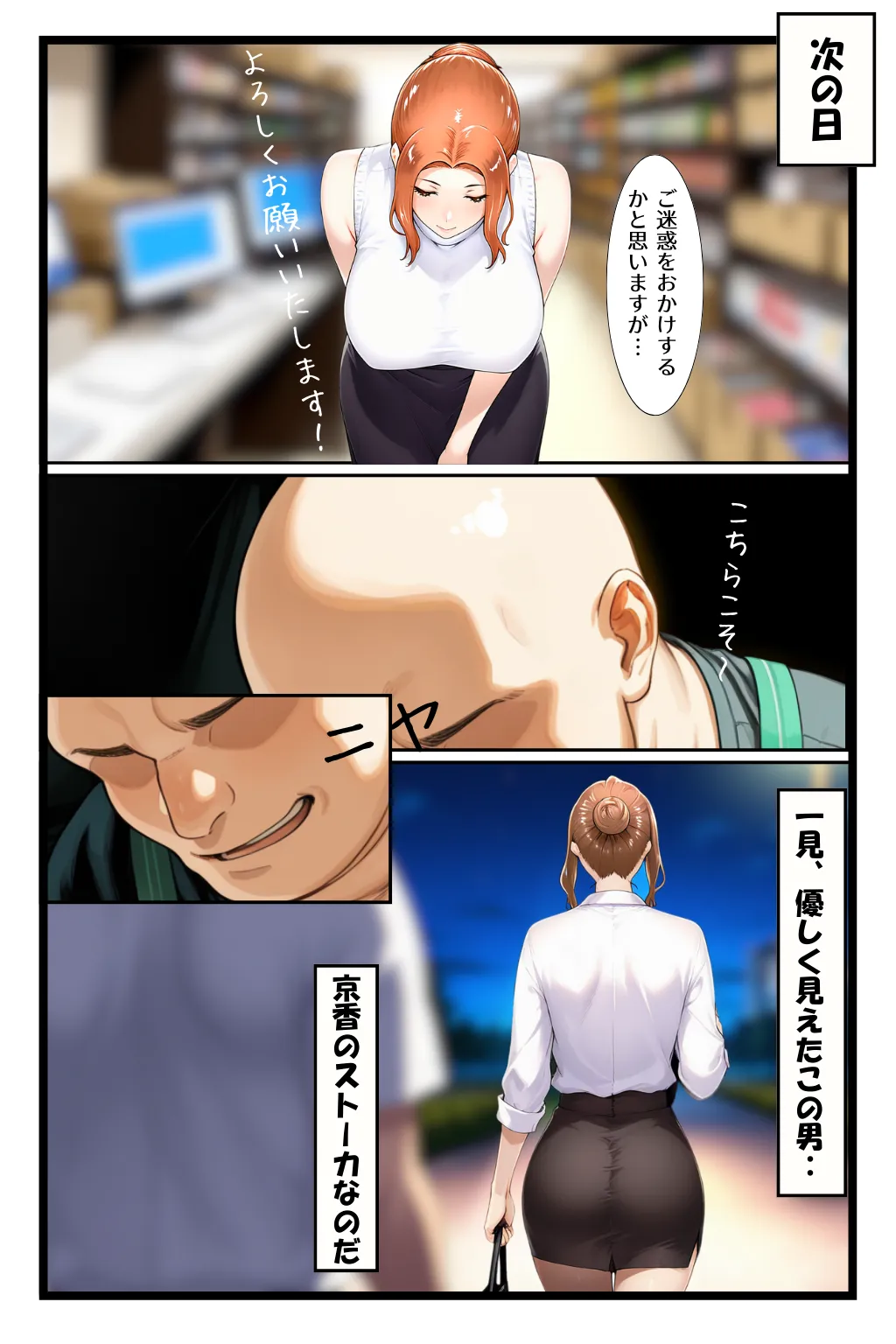 ストーカー日記 バイト先の店長に狙われた橘家 京香編 - 26ページ