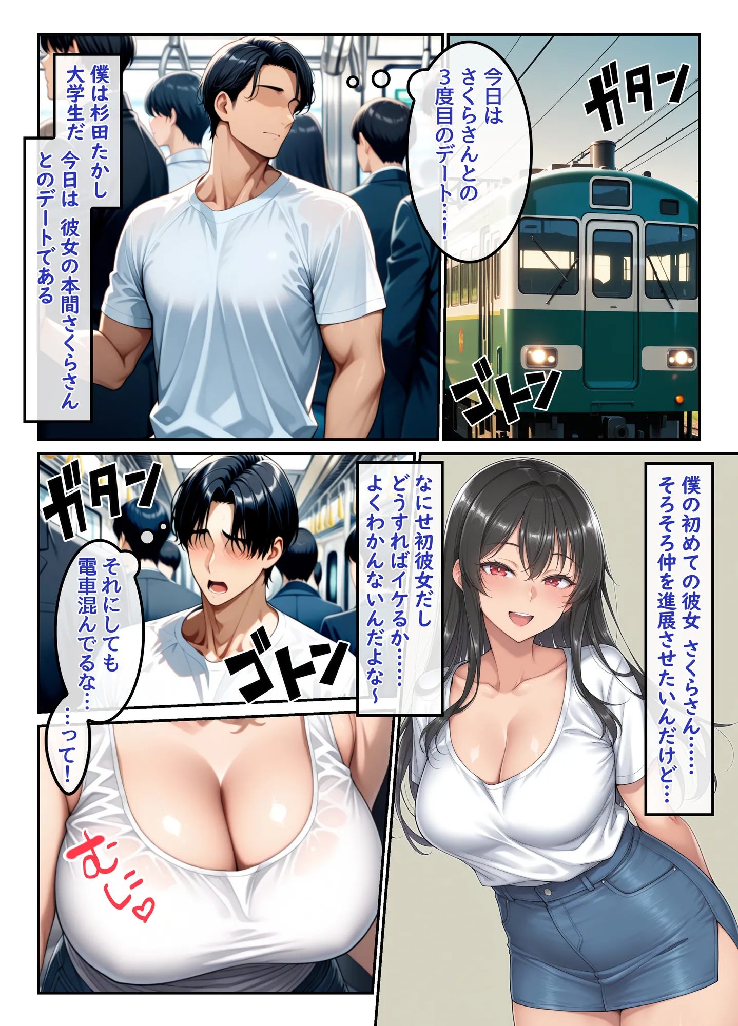 彼女の母親を痴●してしまった俺、許されないはずの快楽に堕ちていく話 - 1ページ