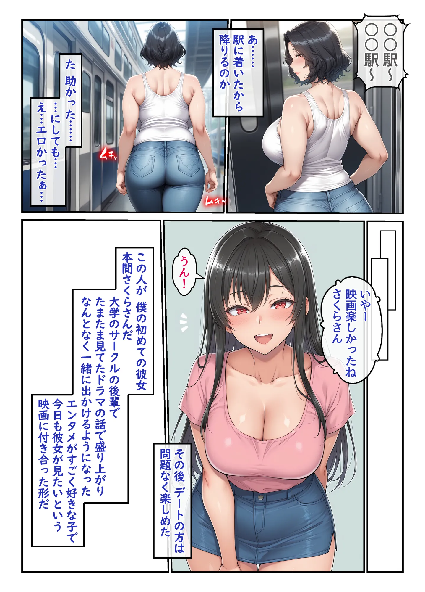 彼女の母親を痴●してしまった俺、許されないはずの快楽に堕ちていく話 - 9ページ