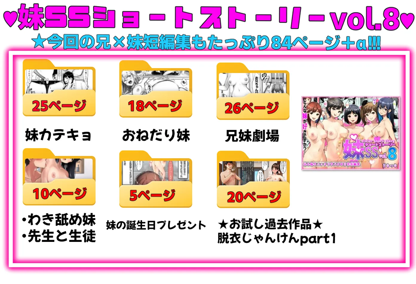 妹SSショートストーリーvol.8 - 1ページ