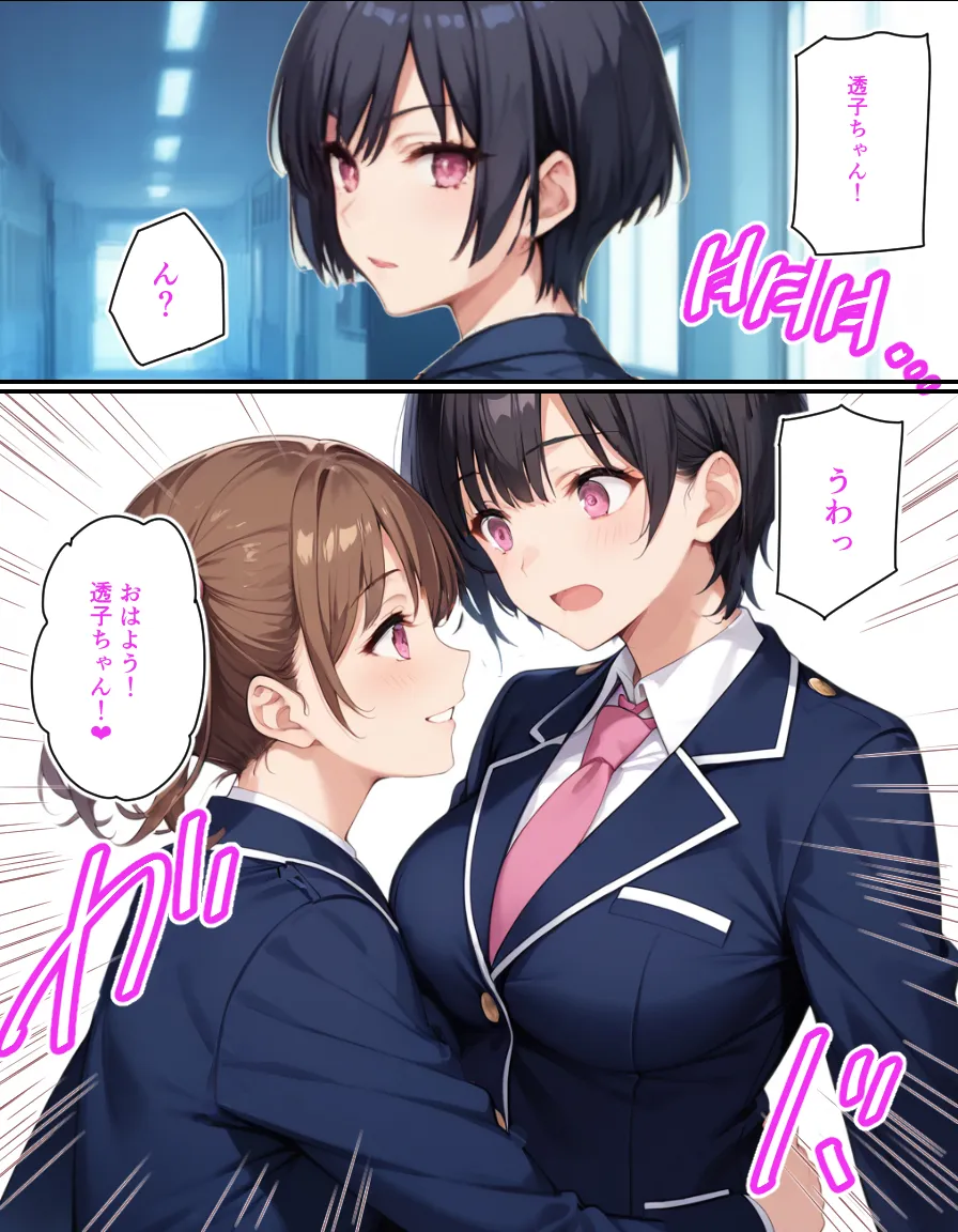 ゆりの間に挟まるタネ付おじさん - 2ページ