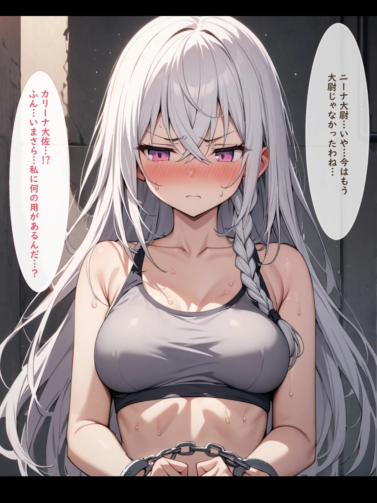 武装少女が触手に襲われたりふたなりになったりする話 - 1ページ