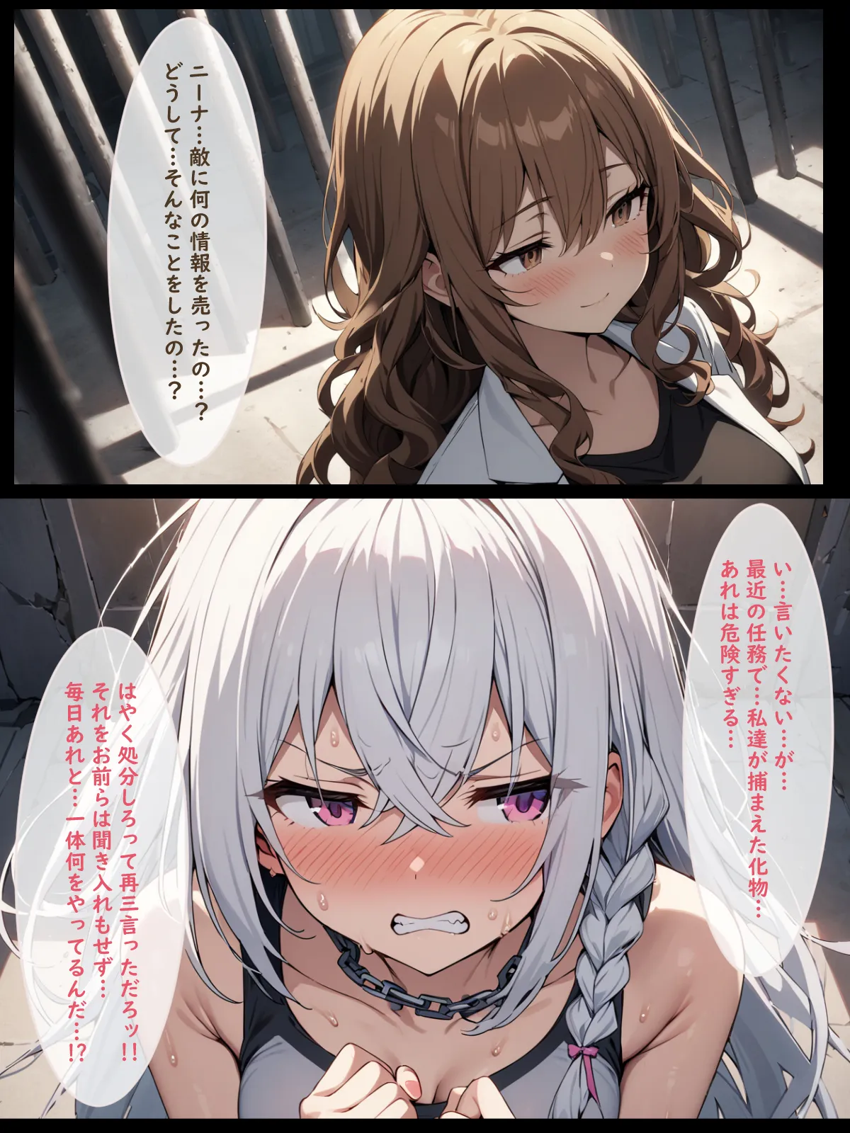 武装少女が触手に襲われたりふたなりになったりする話 - 2ページ