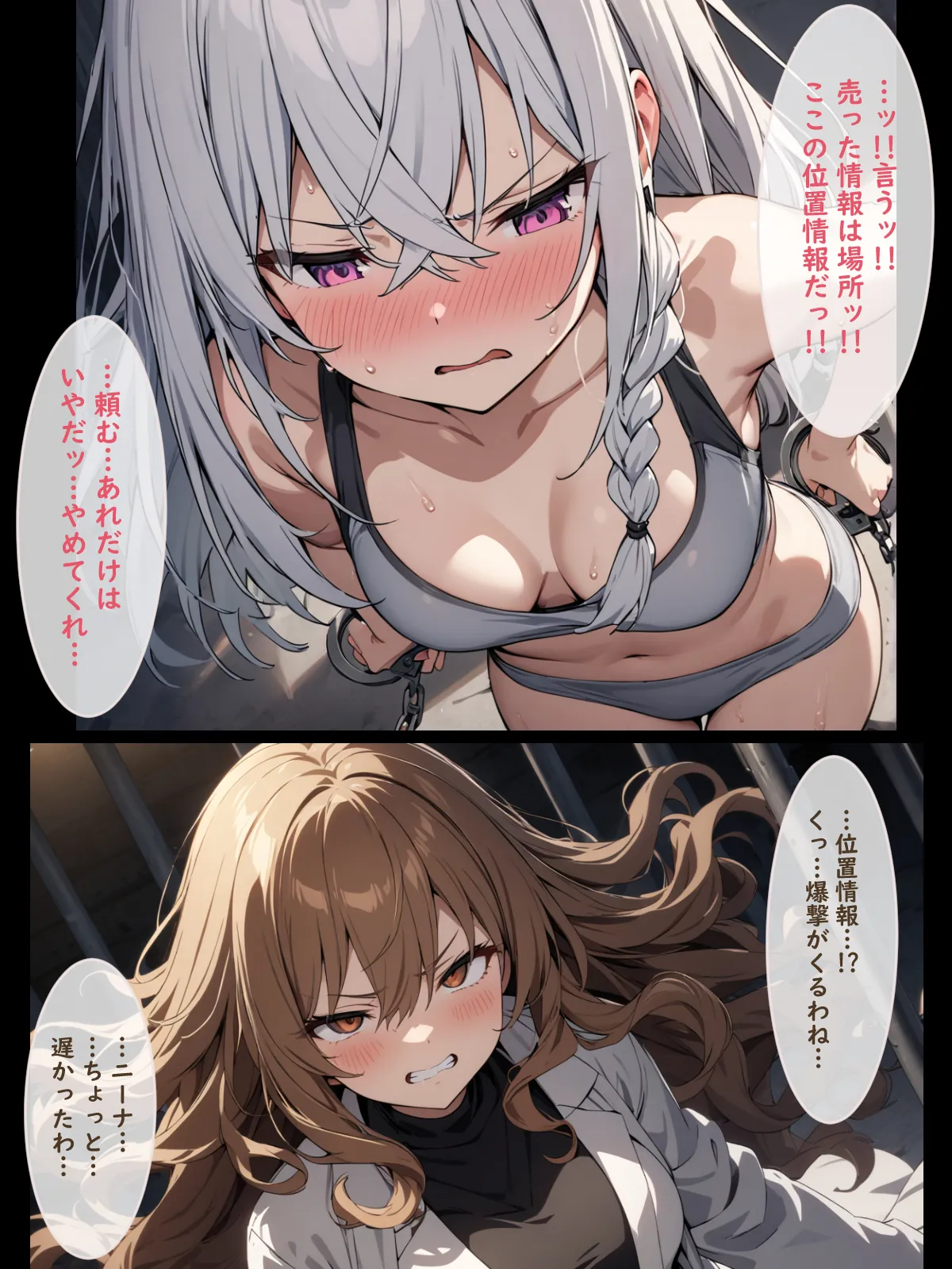 武装少女が触手に襲われたりふたなりになったりする話 - 5ページ