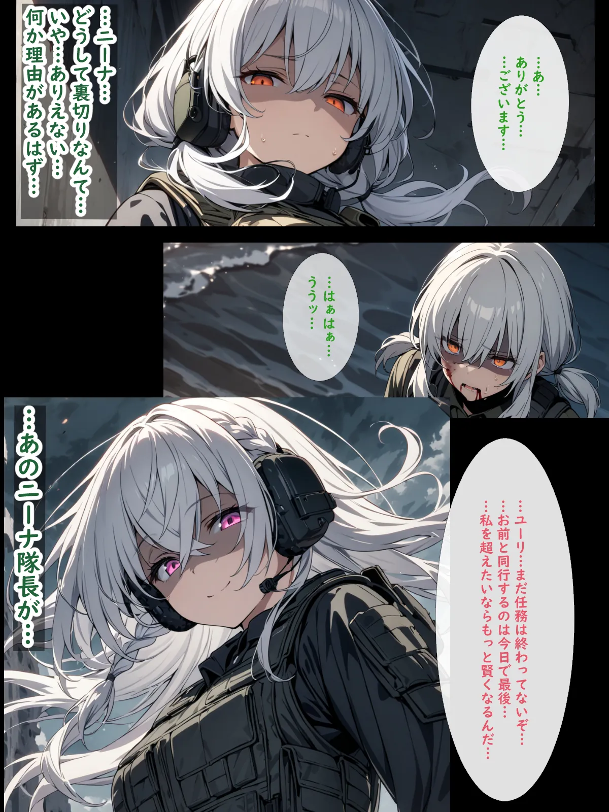 武装少女が触手に襲われたりふたなりになったりする話 - 20ページ