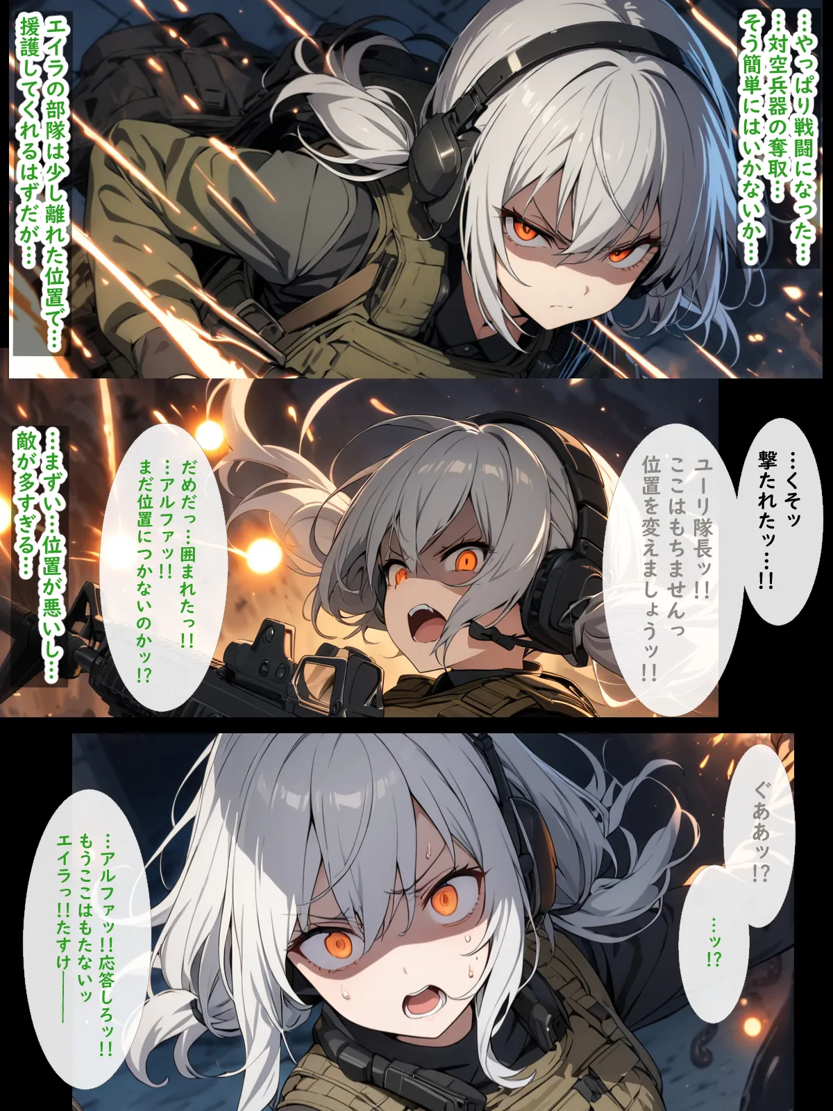 武装少女が触手に襲われたりふたなりになったりする話 - 24ページ