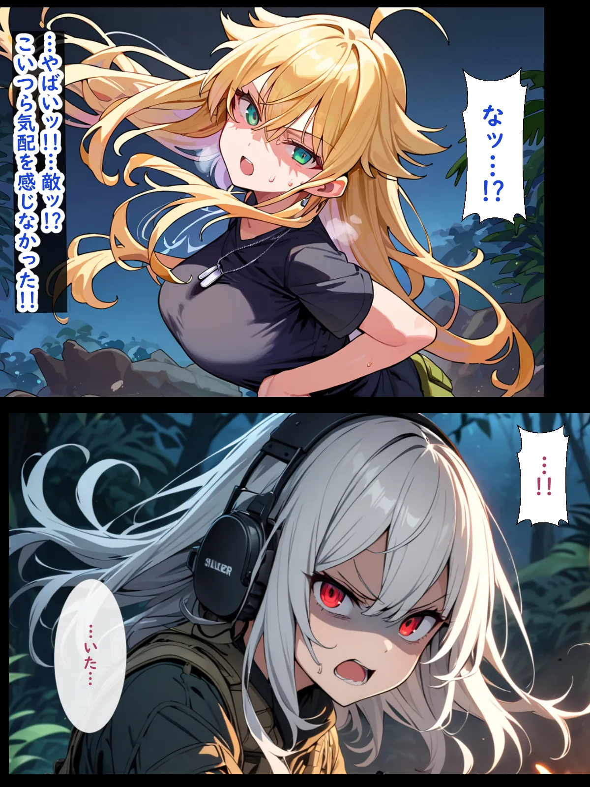 武装少女が触手に襲われたりふたなりになったりする話 - 31ページ
