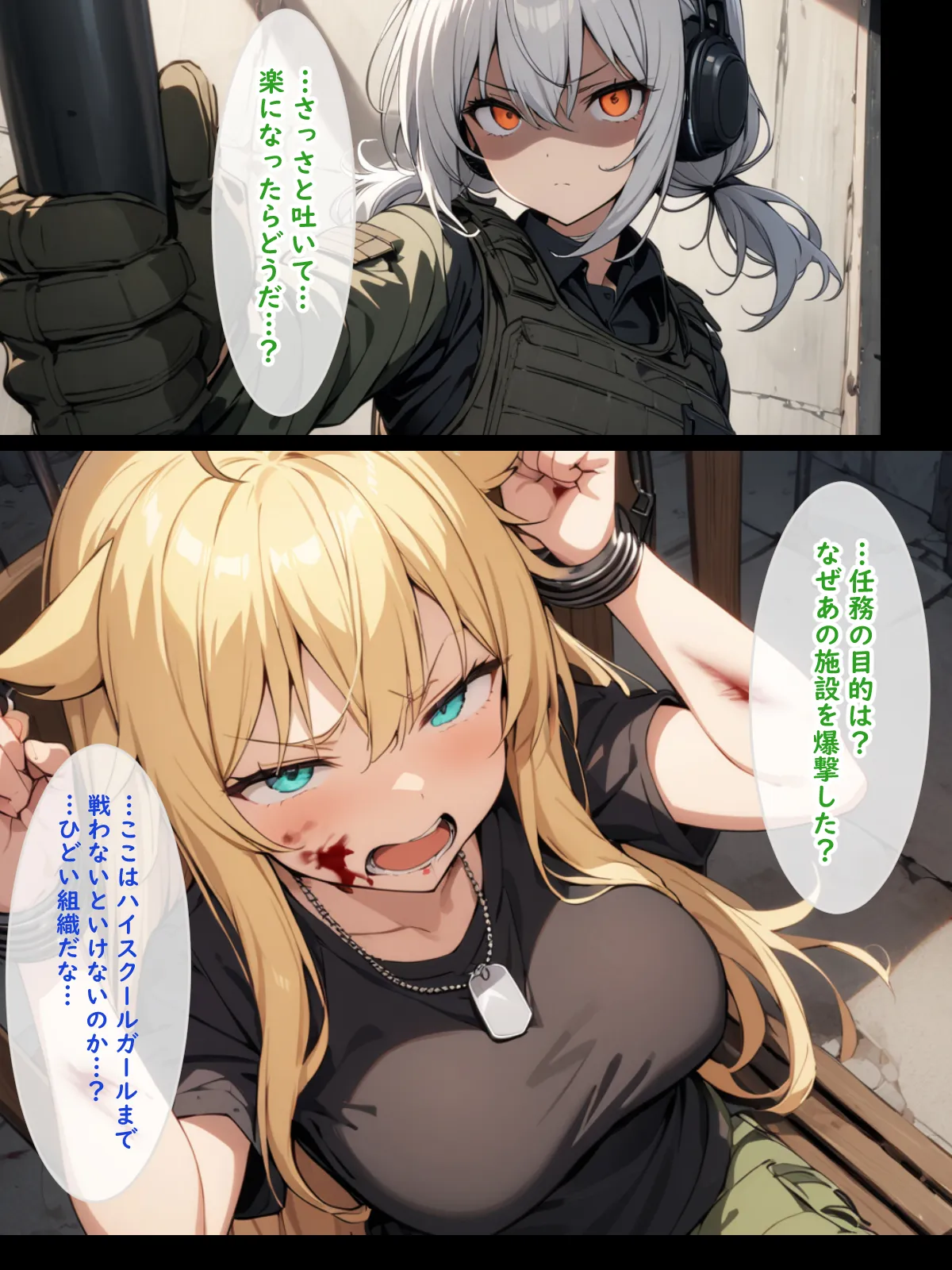 武装少女が触手に襲われたりふたなりになったりする話 - 34ページ