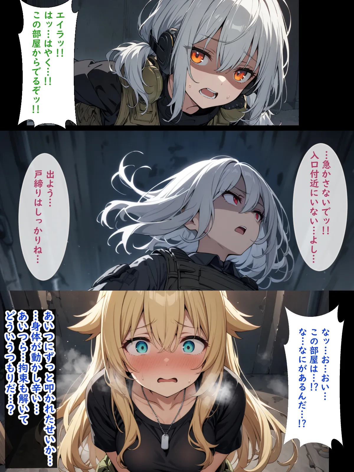 武装少女が触手に襲われたりふたなりになったりする話 - 39ページ