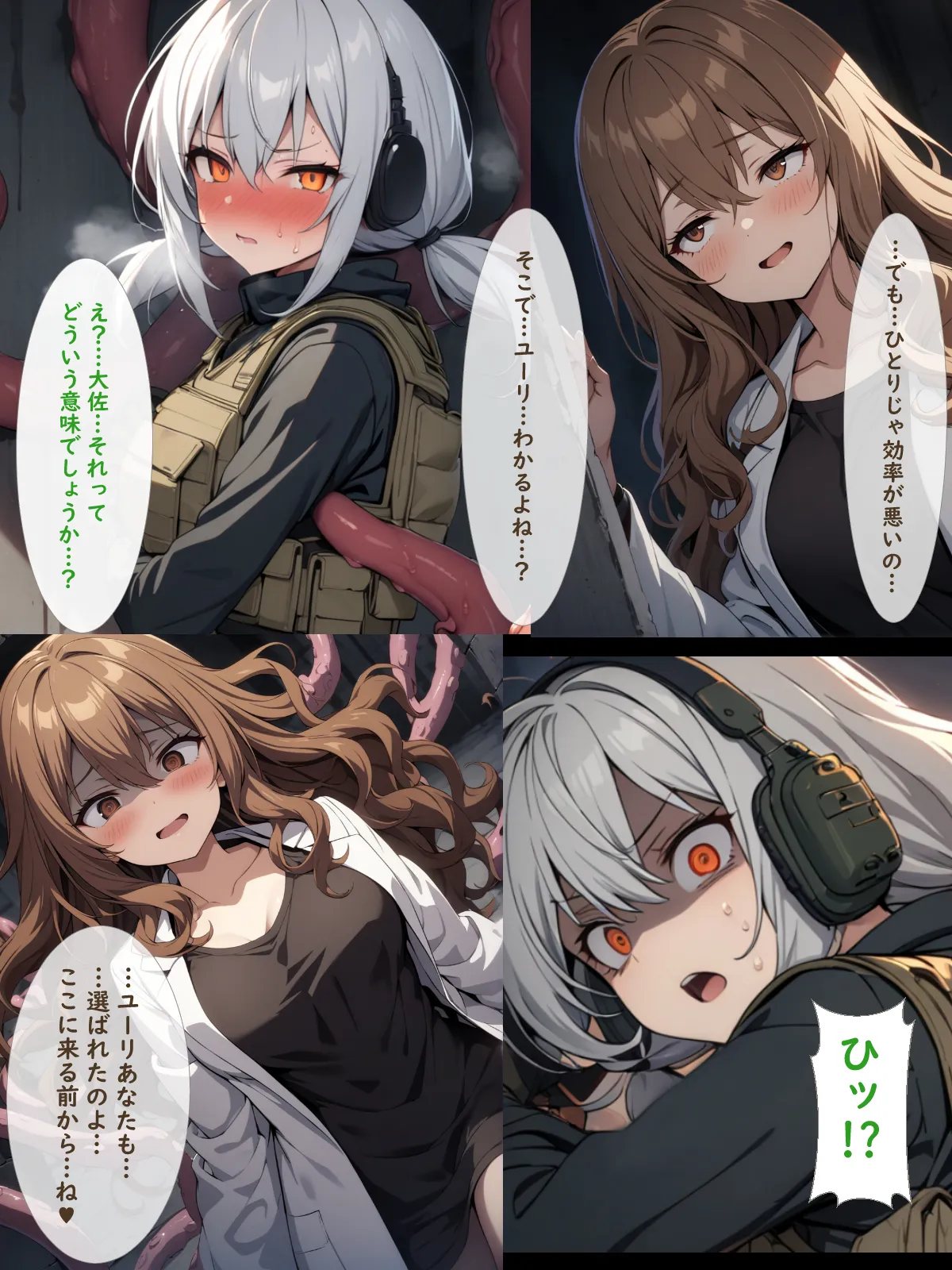 武装少女が触手に襲われたりふたなりになったりする話 - 49ページ