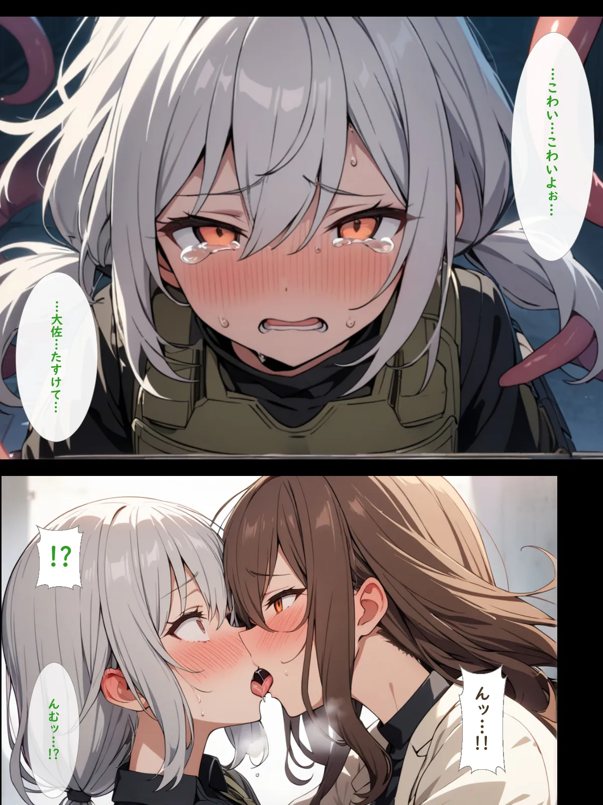 武装少女が触手に襲われたりふたなりになったりする話 - 51ページ
