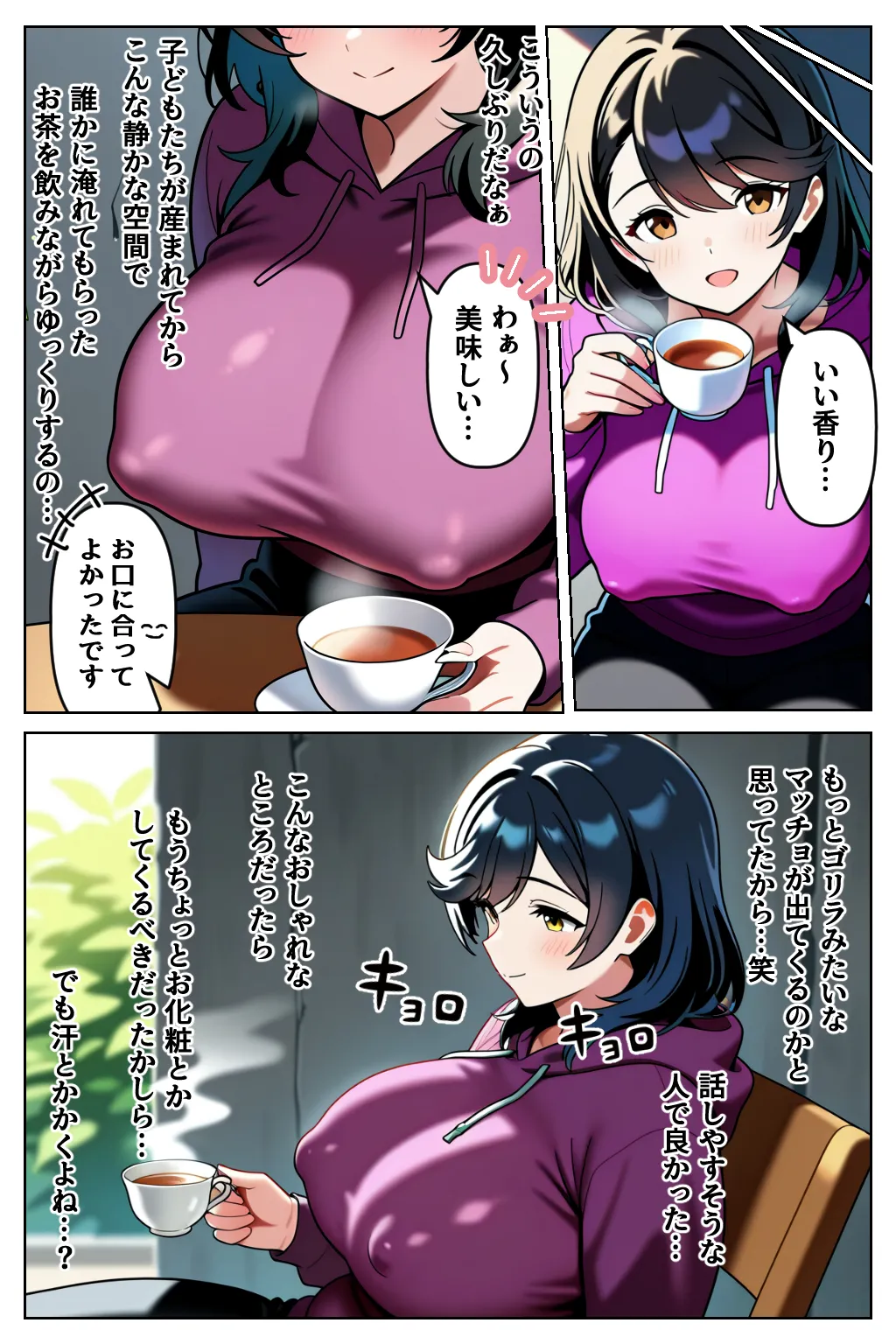 催○セクササイズジム〜セックスレス12年の欲求不満子持ち人妻（38）、本能開発で寝取られる〜 - 3ページ