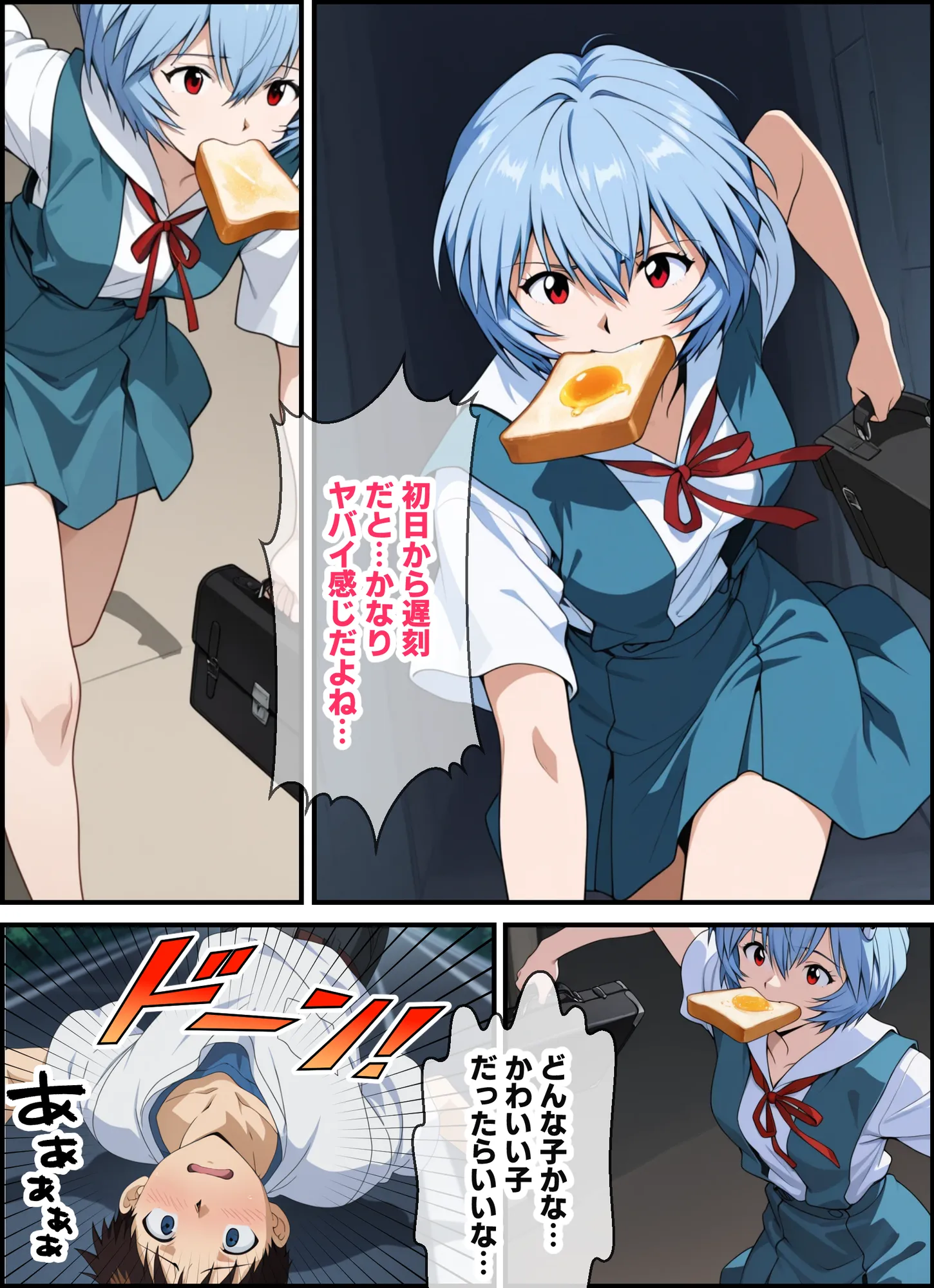 アスカとシンジのいちゃラブ種付けセックス…アスカの処女喪失からイキ潮大洪水な快楽堕ちまで - 17ページ