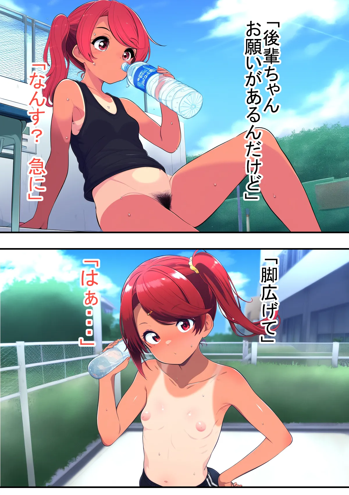 上半身or下半身まるだしの日常 - 11ページ