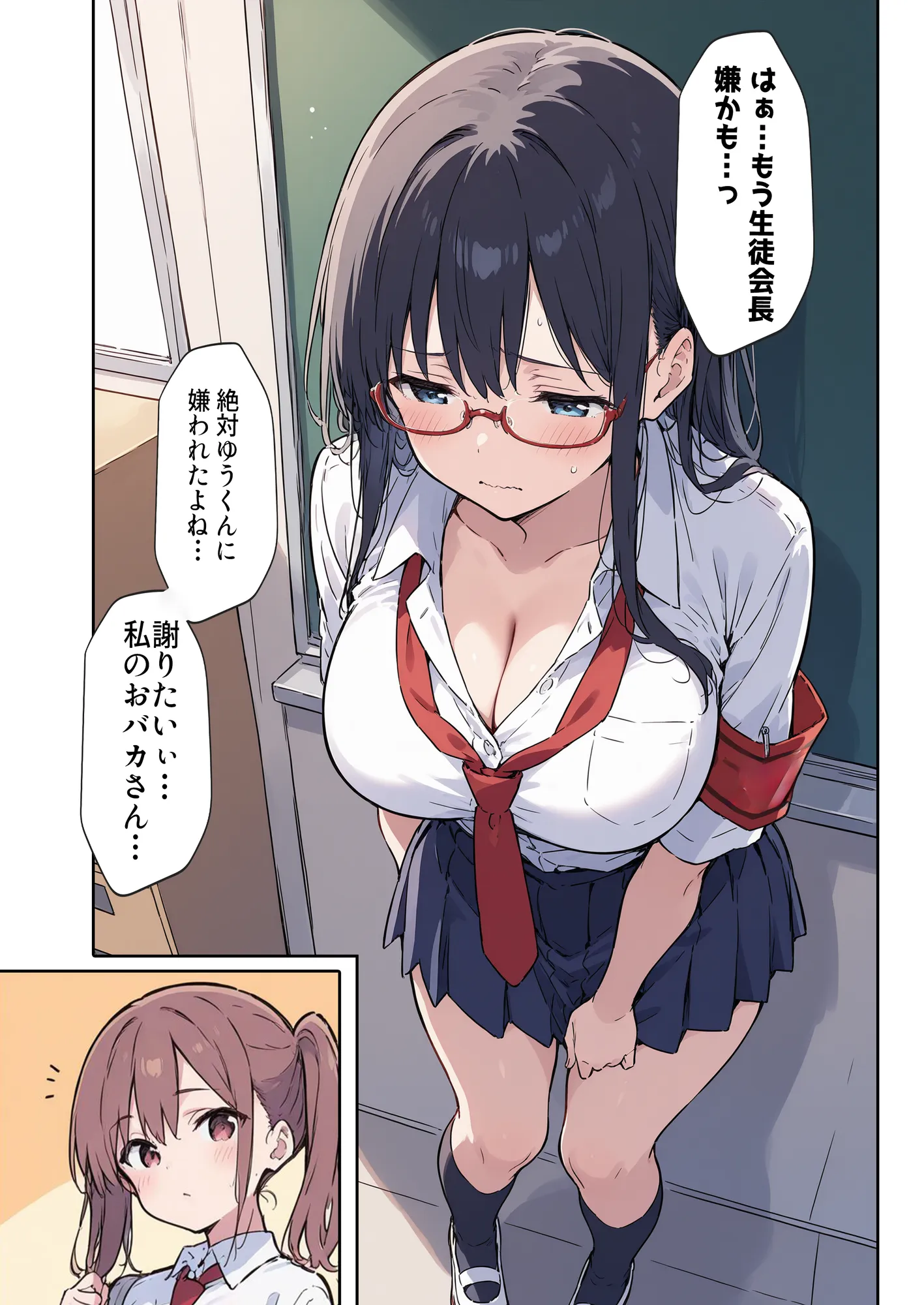 俺の前だとド変態になる真面目生徒会長の話 彼氏と喧嘩編 - 3ページ