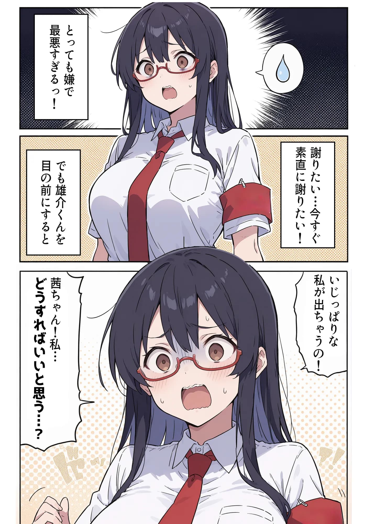 俺の前だとド変態になる真面目生徒会長の話 彼氏と喧嘩編 - 9ページ