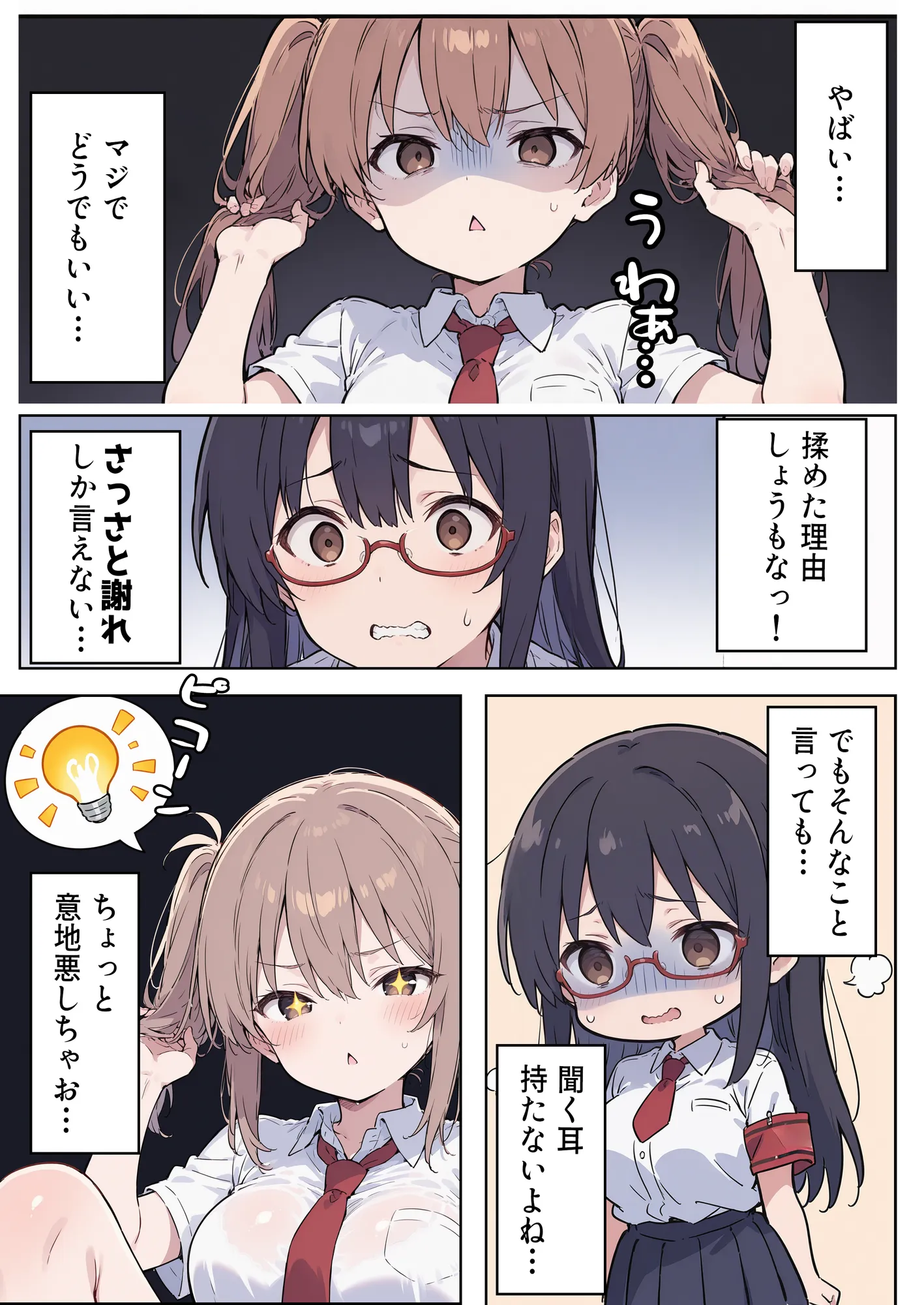 俺の前だとド変態になる真面目生徒会長の話 彼氏と喧嘩編 - 10ページ