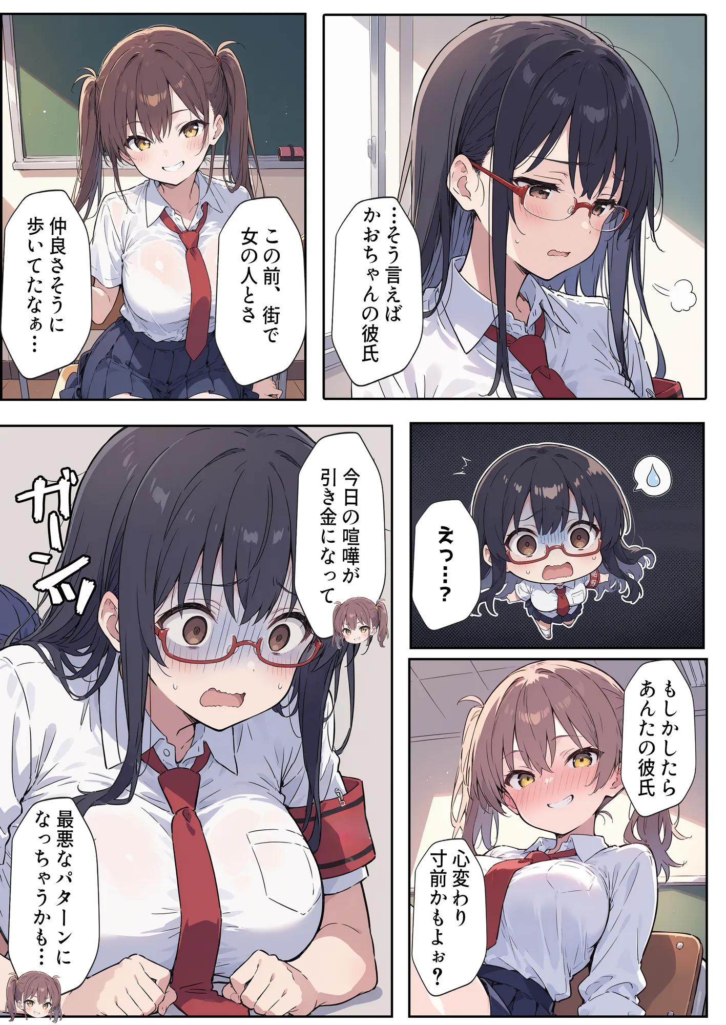 俺の前だとド変態になる真面目生徒会長の話 彼氏と喧嘩編 - 11ページ