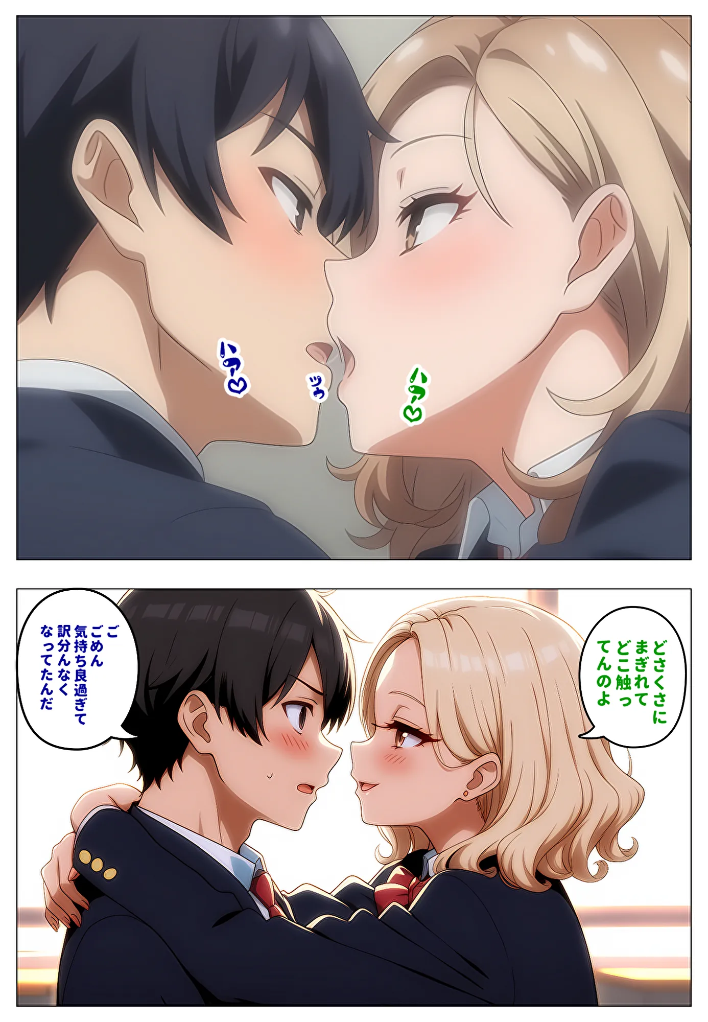 委員長とギャルがセックス勝負を始めたんだが俺が審判をする事になった話 - 4ページ