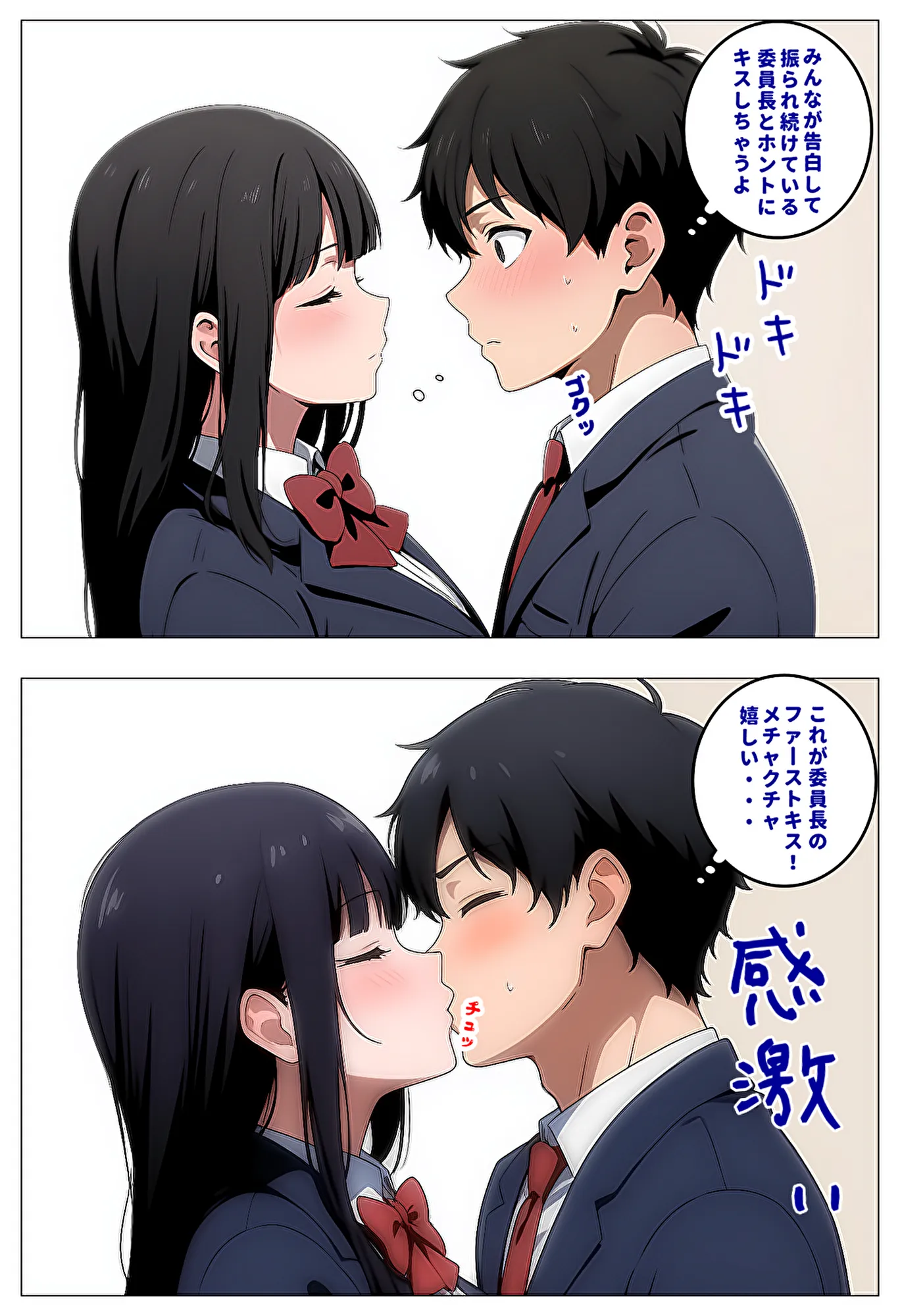 委員長とギャルがセックス勝負を始めたんだが俺が審判をする事になった話 - 7ページ