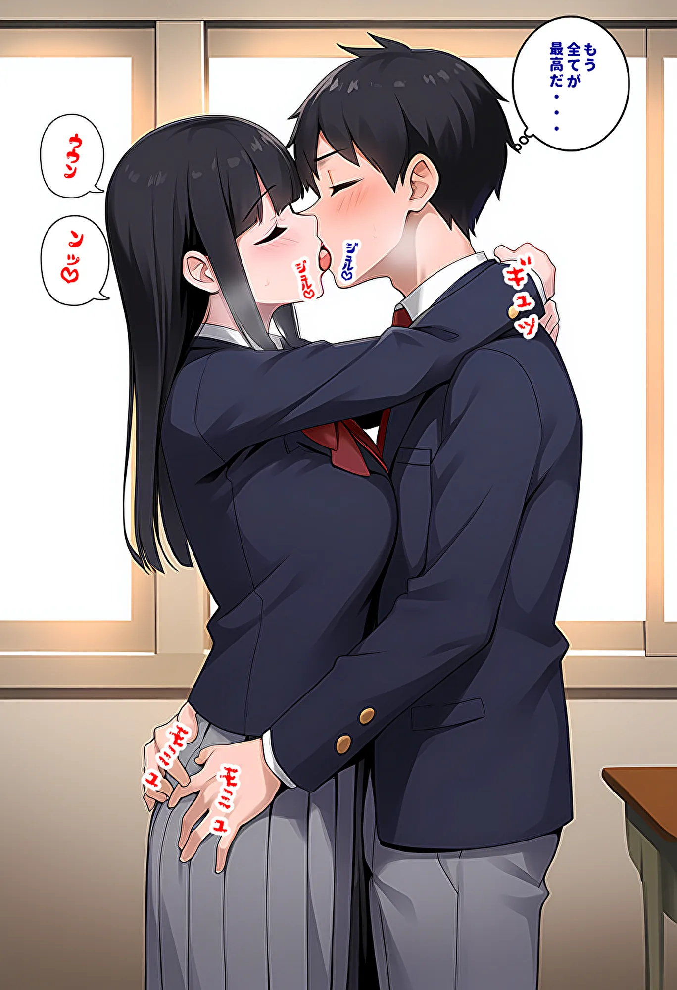 委員長とギャルがセックス勝負を始めたんだが俺が審判をする事になった話 - 10ページ