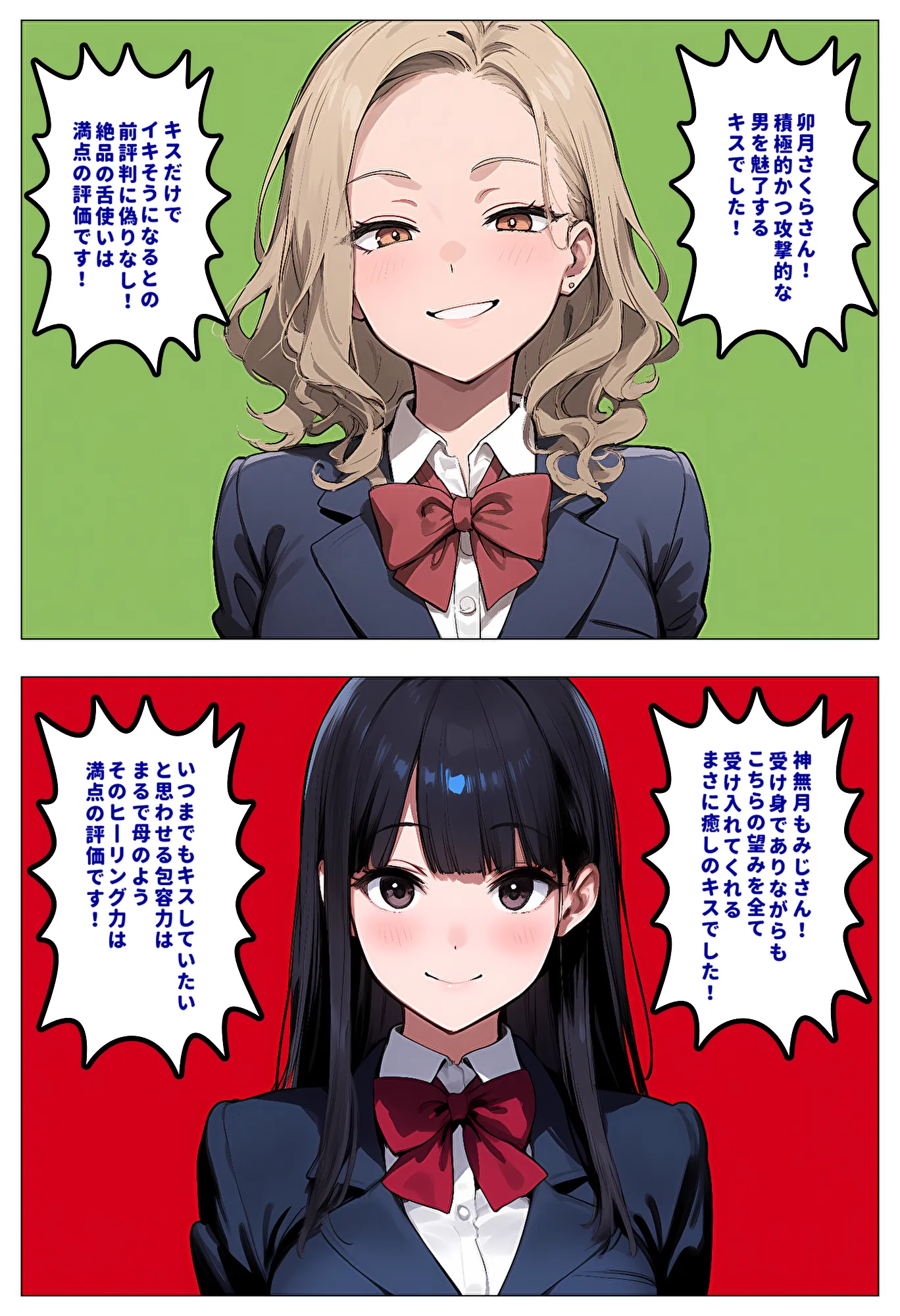 委員長とギャルがセックス勝負を始めたんだが俺が審判をする事になった話 - 14ページ