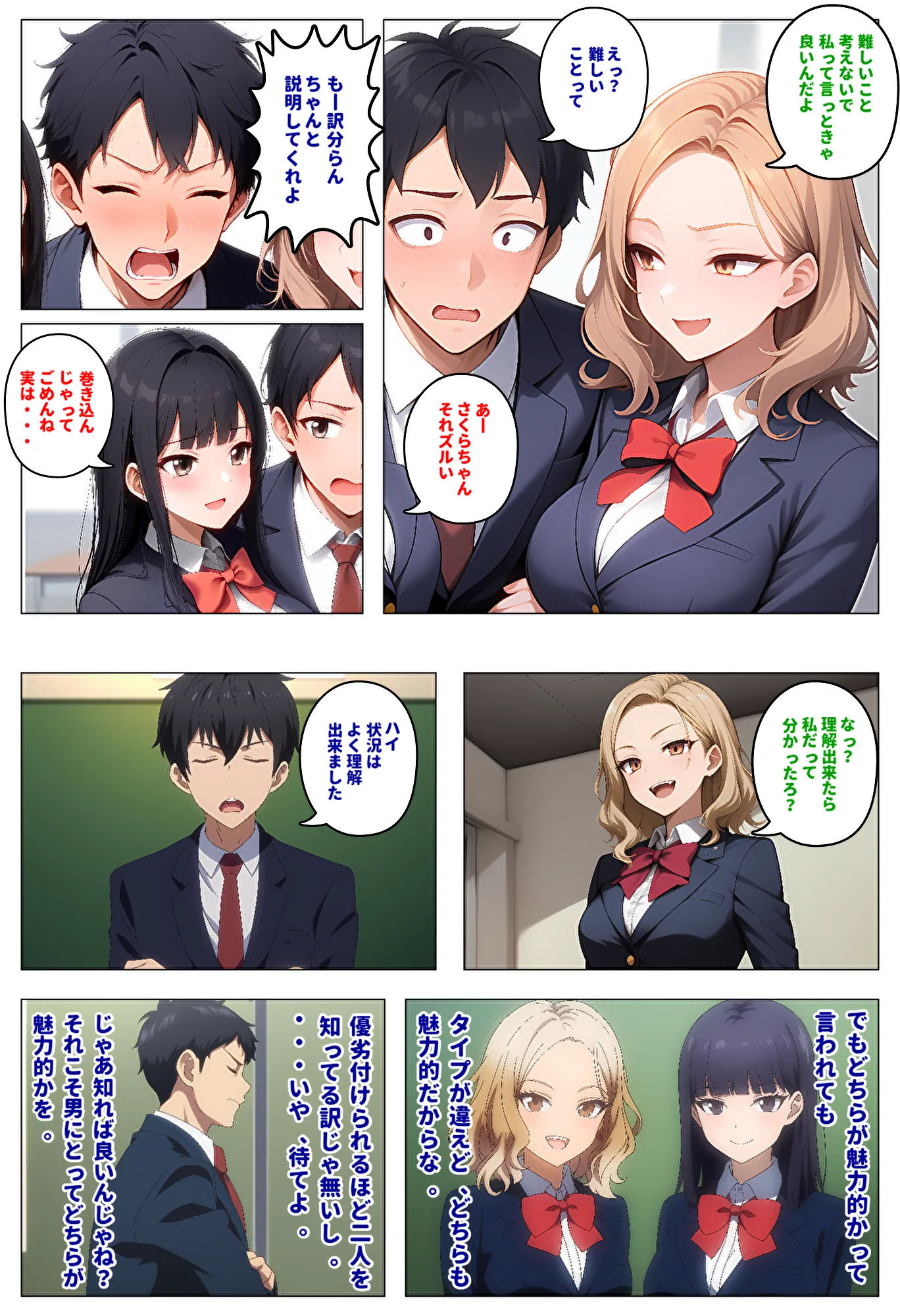 委員長とギャルがセックス勝負を始めたんだが俺が審判をする事になった話 - 25ページ