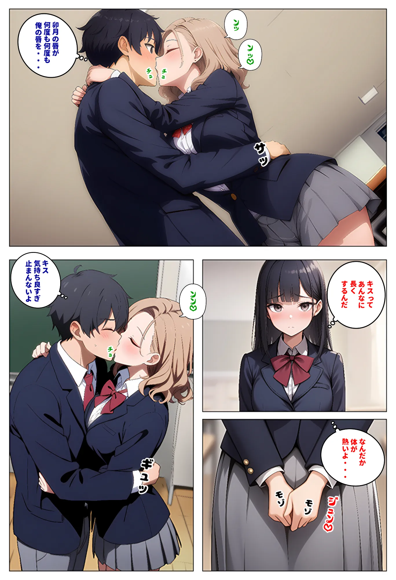 委員長とギャルがセックス勝負を始めたんだが俺が審判をする事になった話 - 30ページ