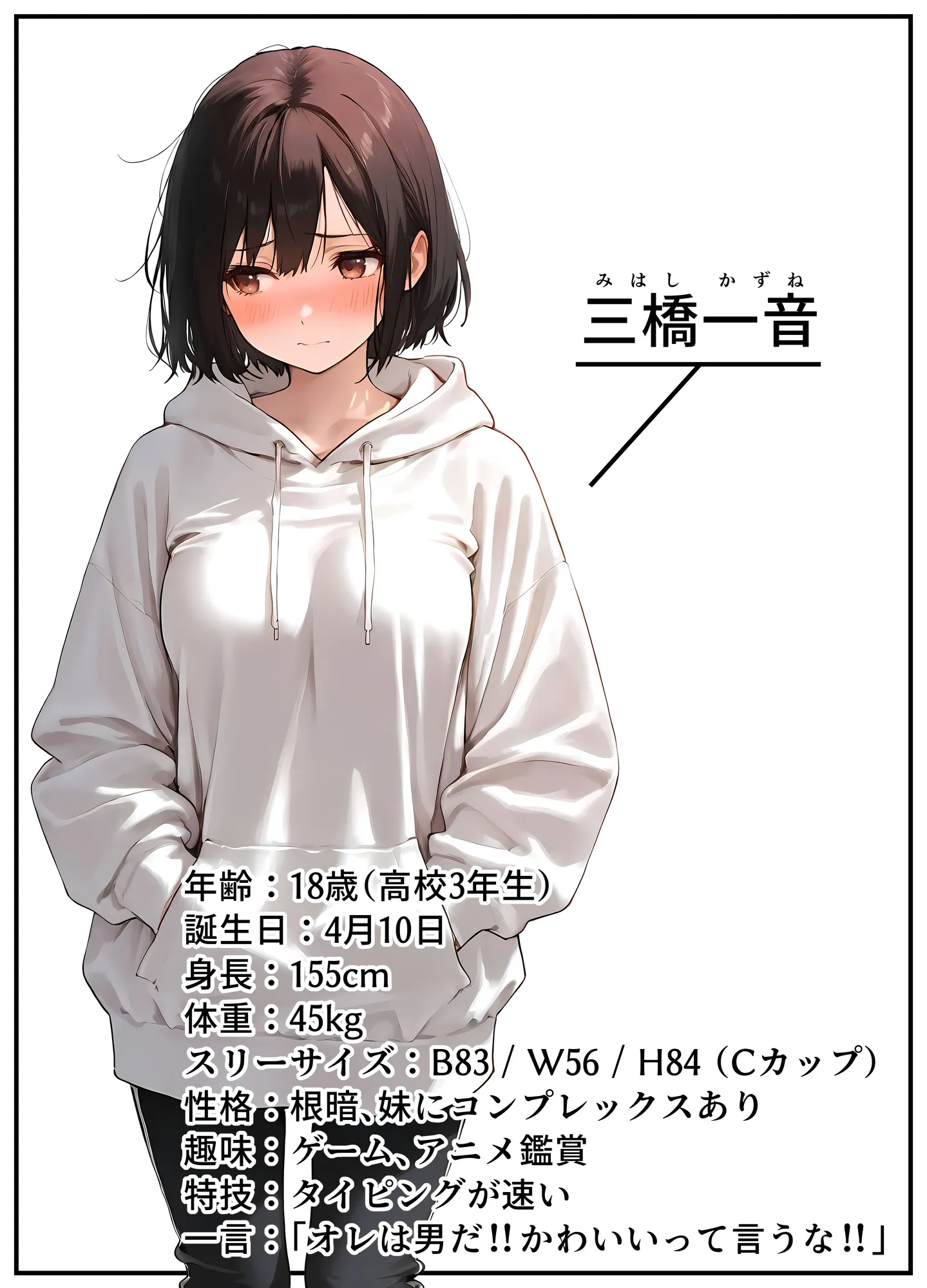 女体化したオレが清楚系ビッチの妹のせいでチャラ男に強●メス堕ち - 1ページ