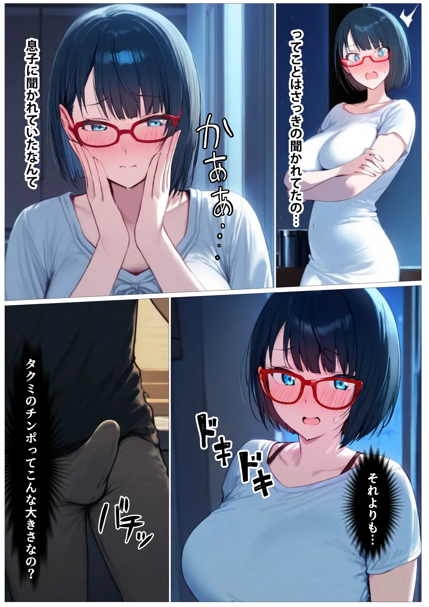 性欲激強ママがデカマラ息子と中出しSEXするのは時間の問題 - 20ページ