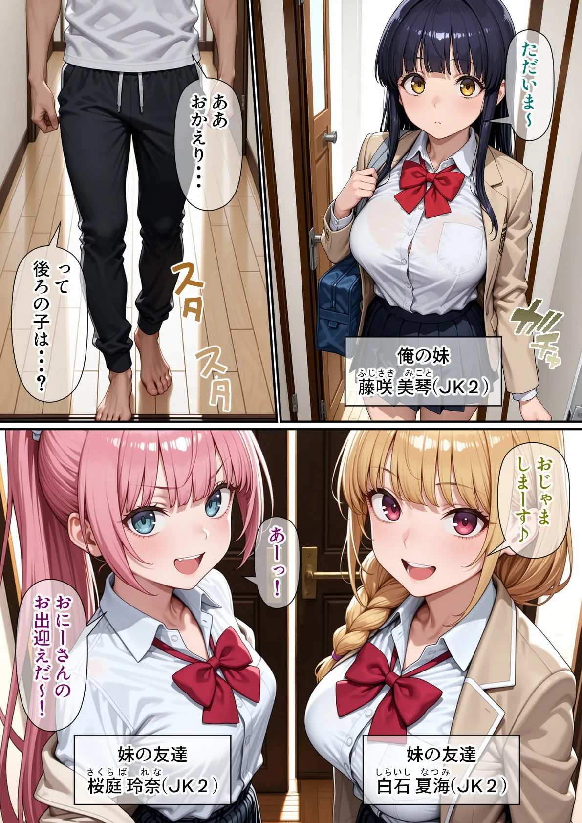 進学校の女子の性欲解消を手伝うことになったのだが - 1ページ