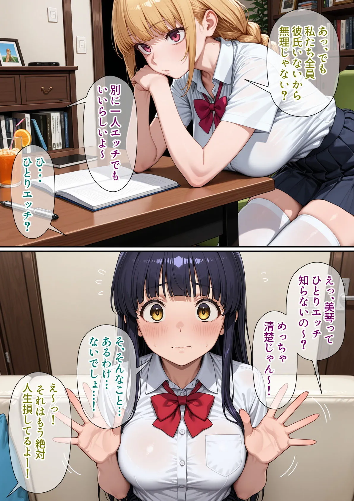 進学校の女子の性欲解消を手伝うことになったのだが - 23ページ