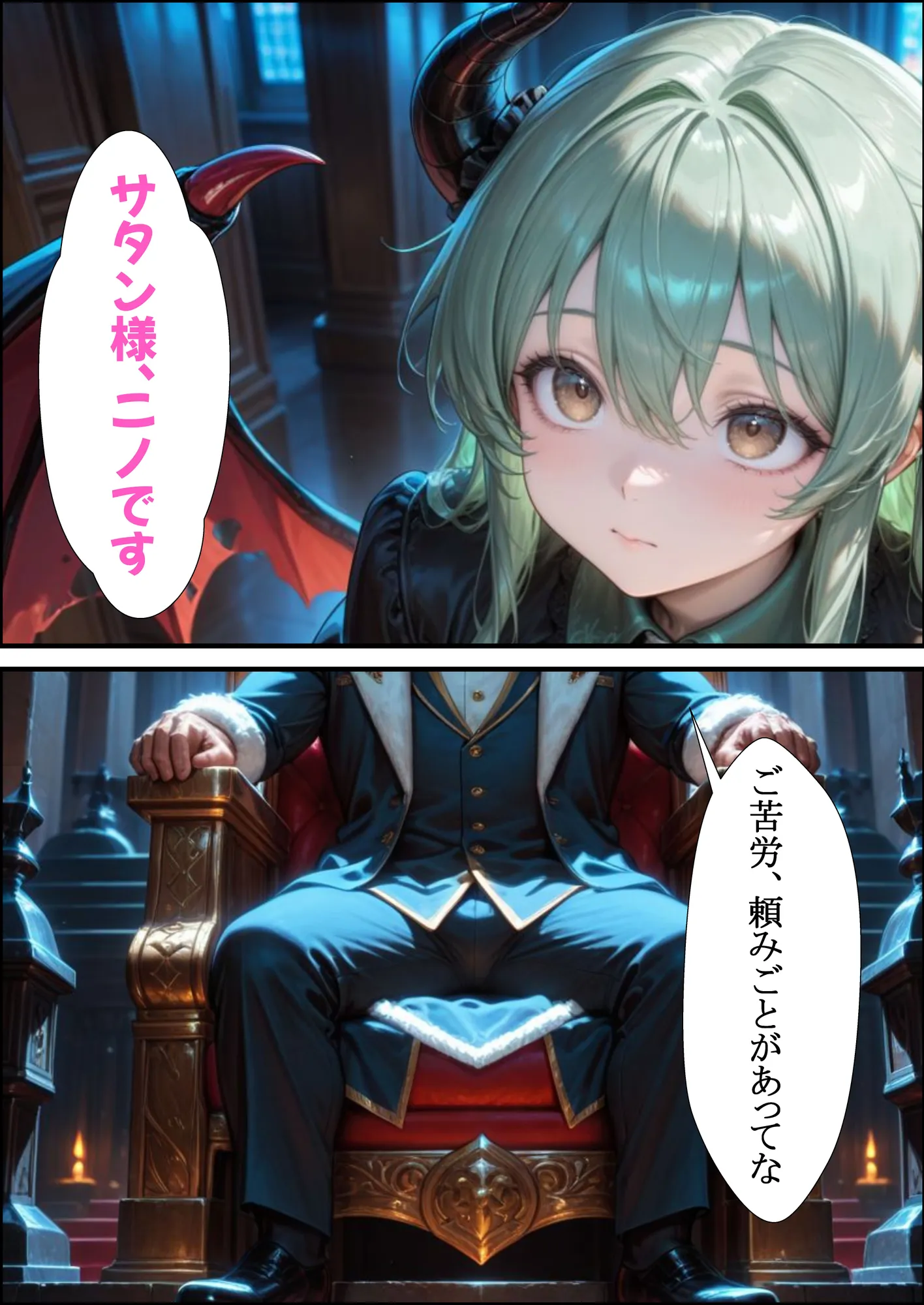 小生意気なサキュバスを騙し討ち種付け教育した件 - 8ページ