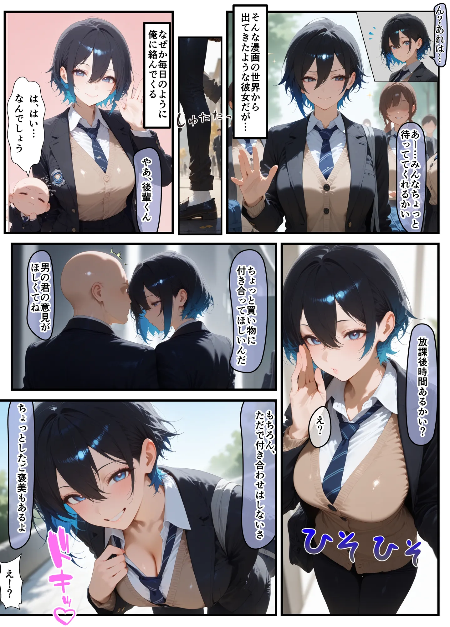 女学園の王子様♀の百合ハーレムの竿係になった - 5ページ