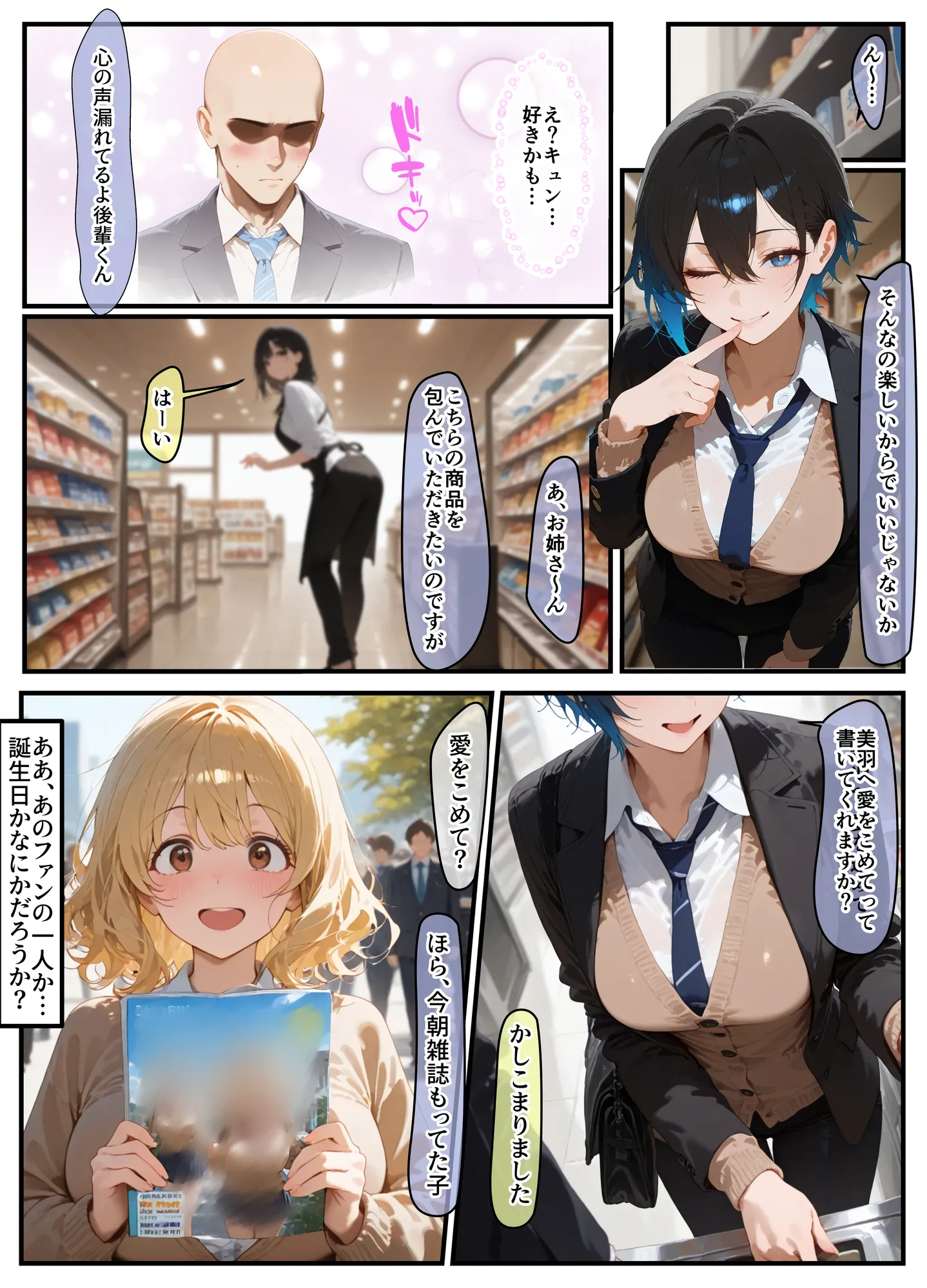 女学園の王子様♀の百合ハーレムの竿係になった - 8ページ