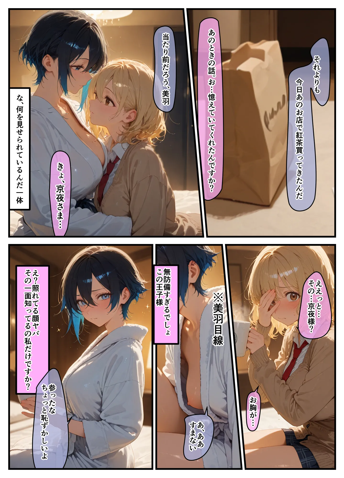 女学園の王子様♀の百合ハーレムの竿係になった - 14ページ