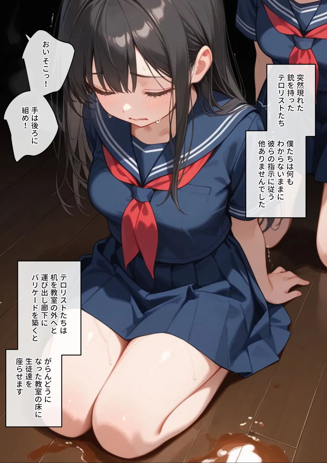 学校を占拠したテロリストがド変態だったら - 4ページ