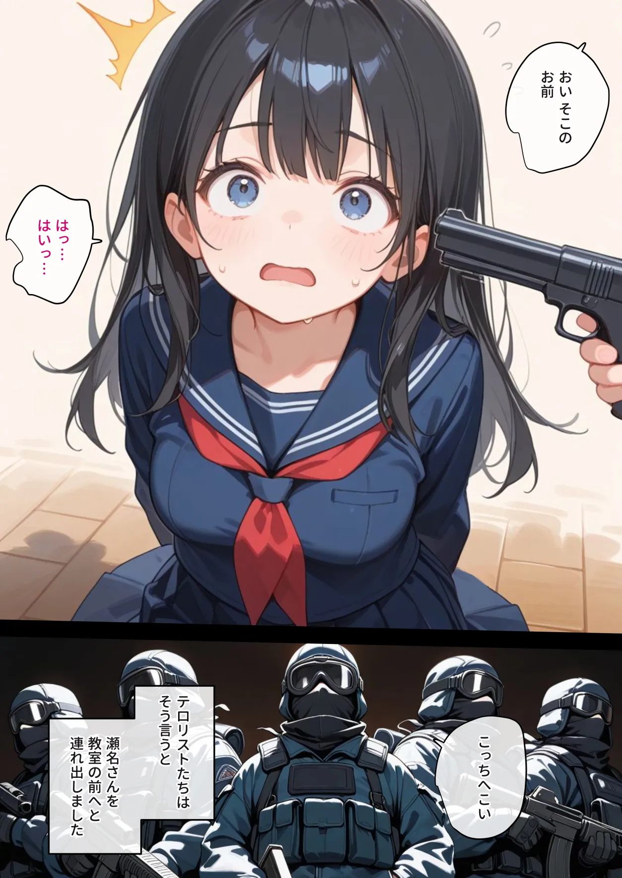 学校を占拠したテロリストがド変態だったら - 5ページ