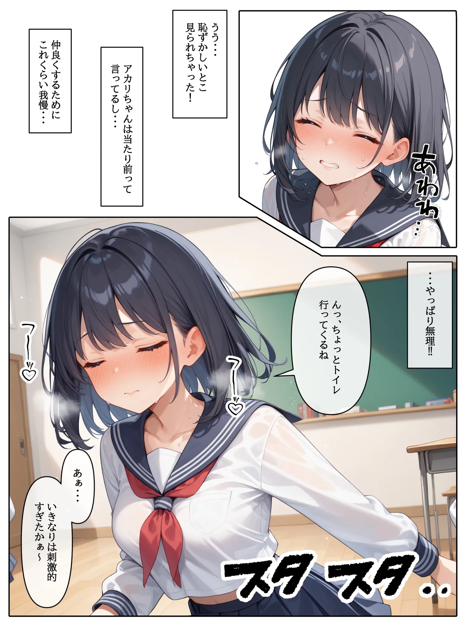 【コミック版】性処理学園〜性処理と転校生編〜 - 4ページ