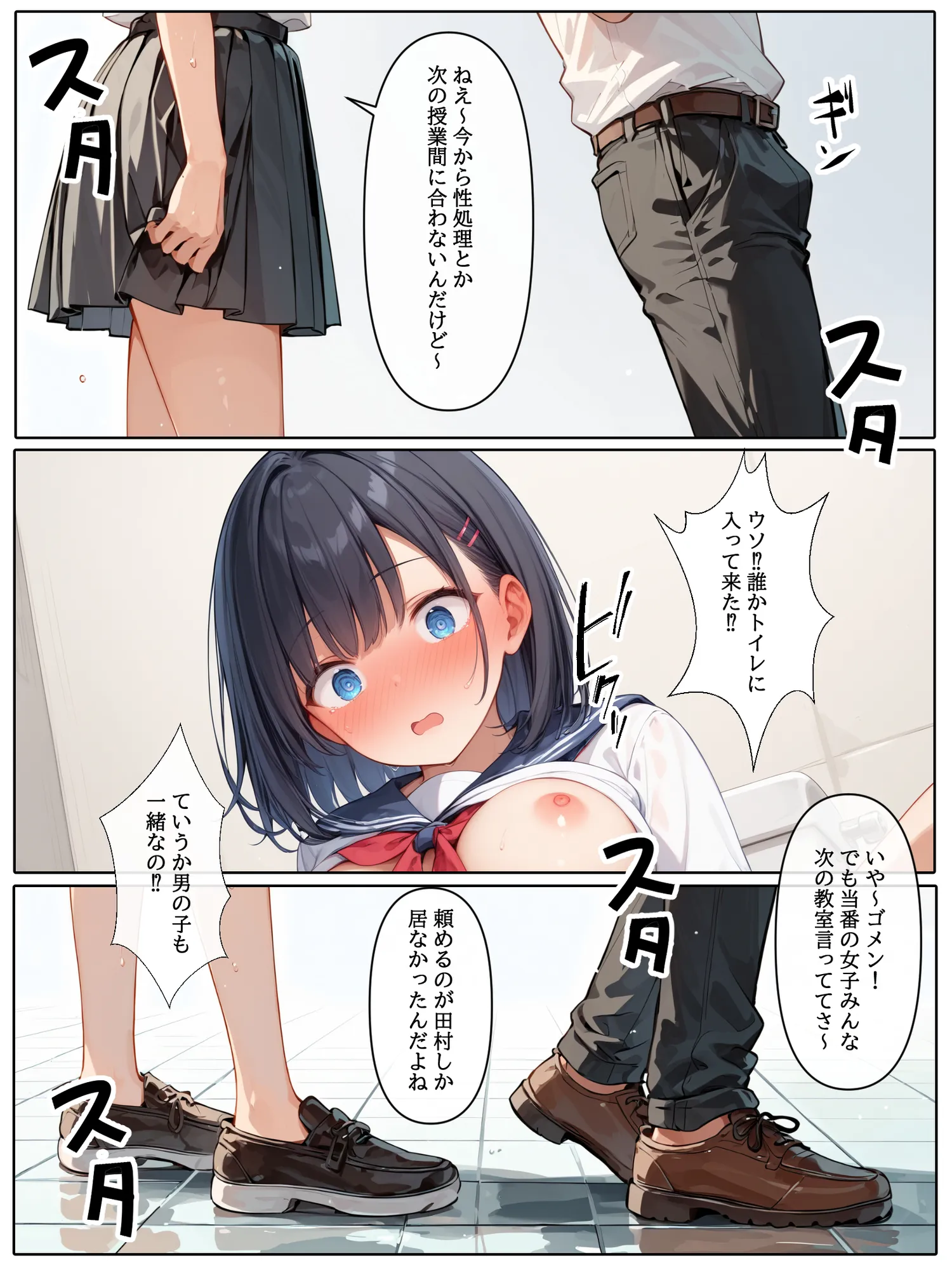 【コミック版】性処理学園〜性処理と転校生編〜 - 10ページ