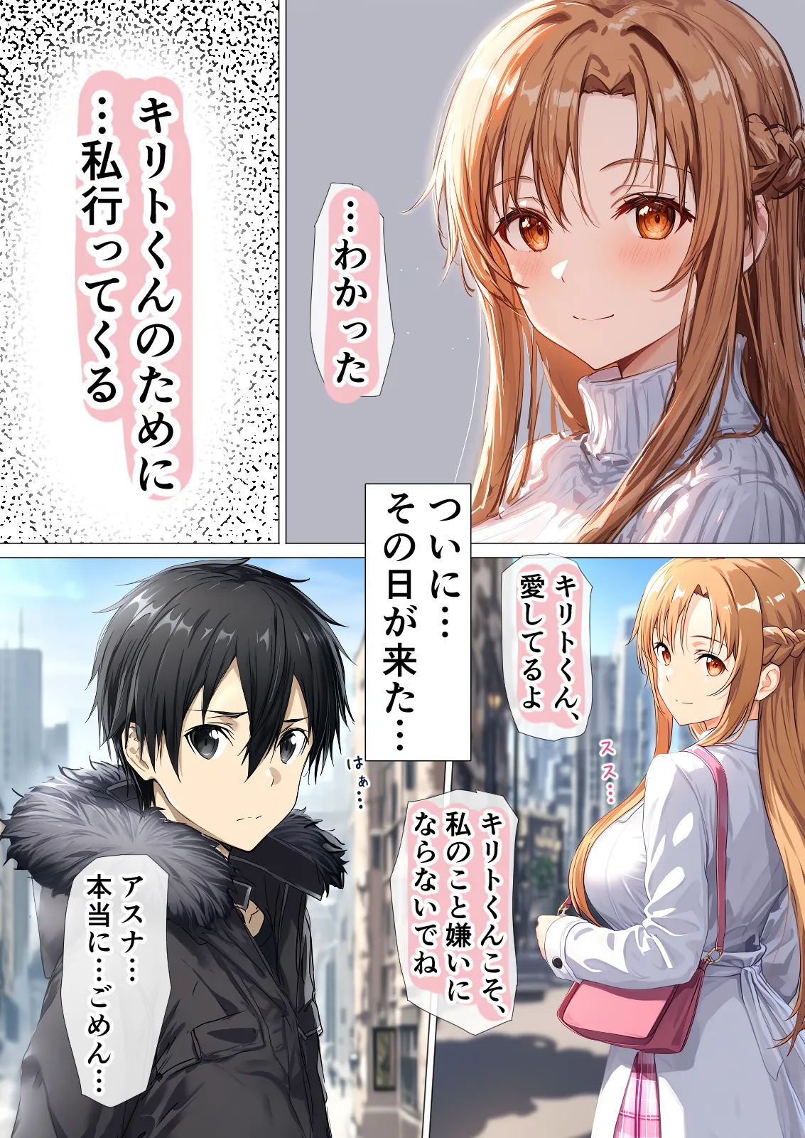 寝取られ堕ちるヒロイン SA〇 アスナ5 -借金で嫁を貸出す話3- - 20ページ